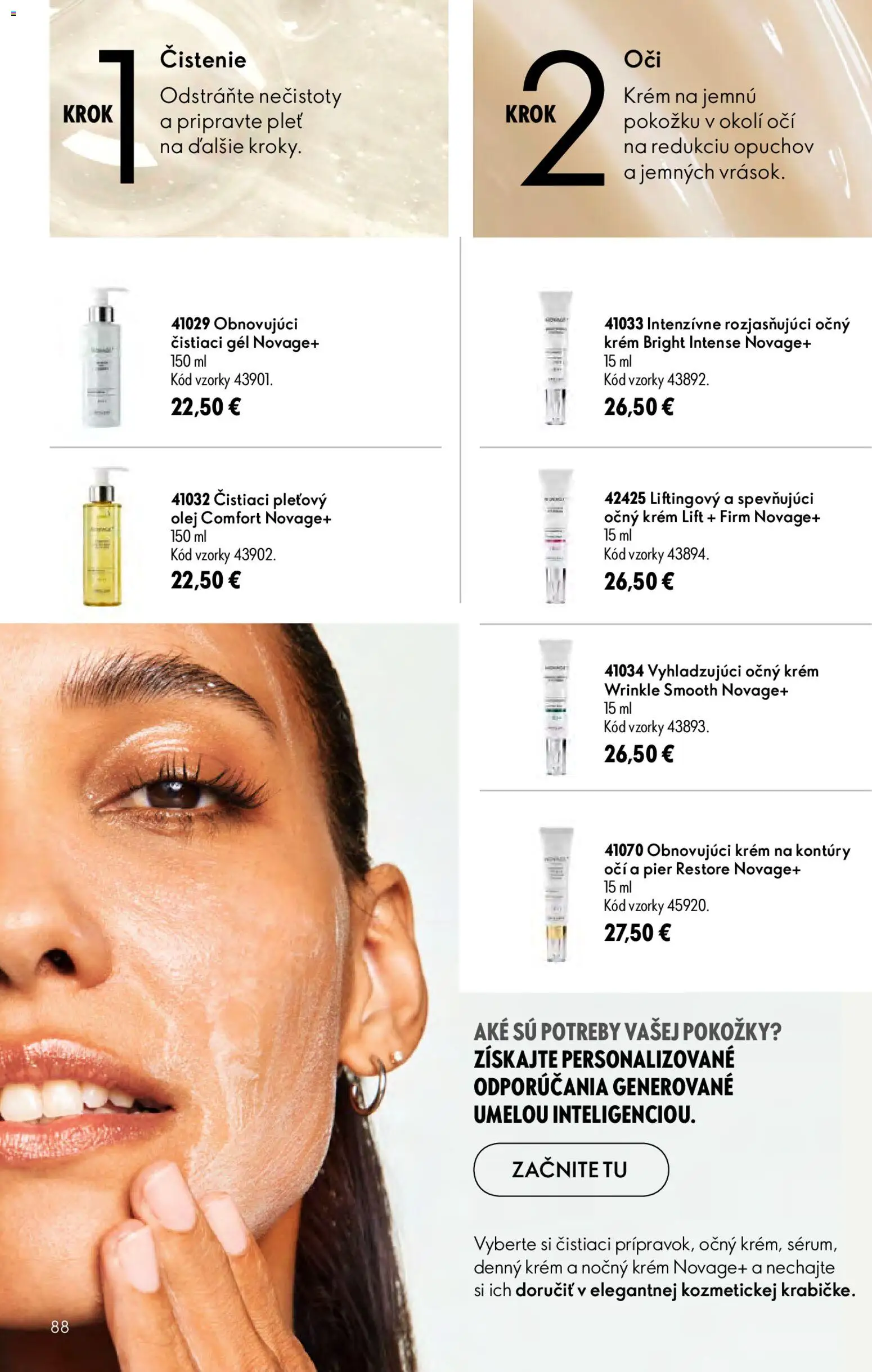 Nové Oriflame akcie – leták je platný od 29.07.2026 | Strana: 88 | Produkty: Olej, Krém