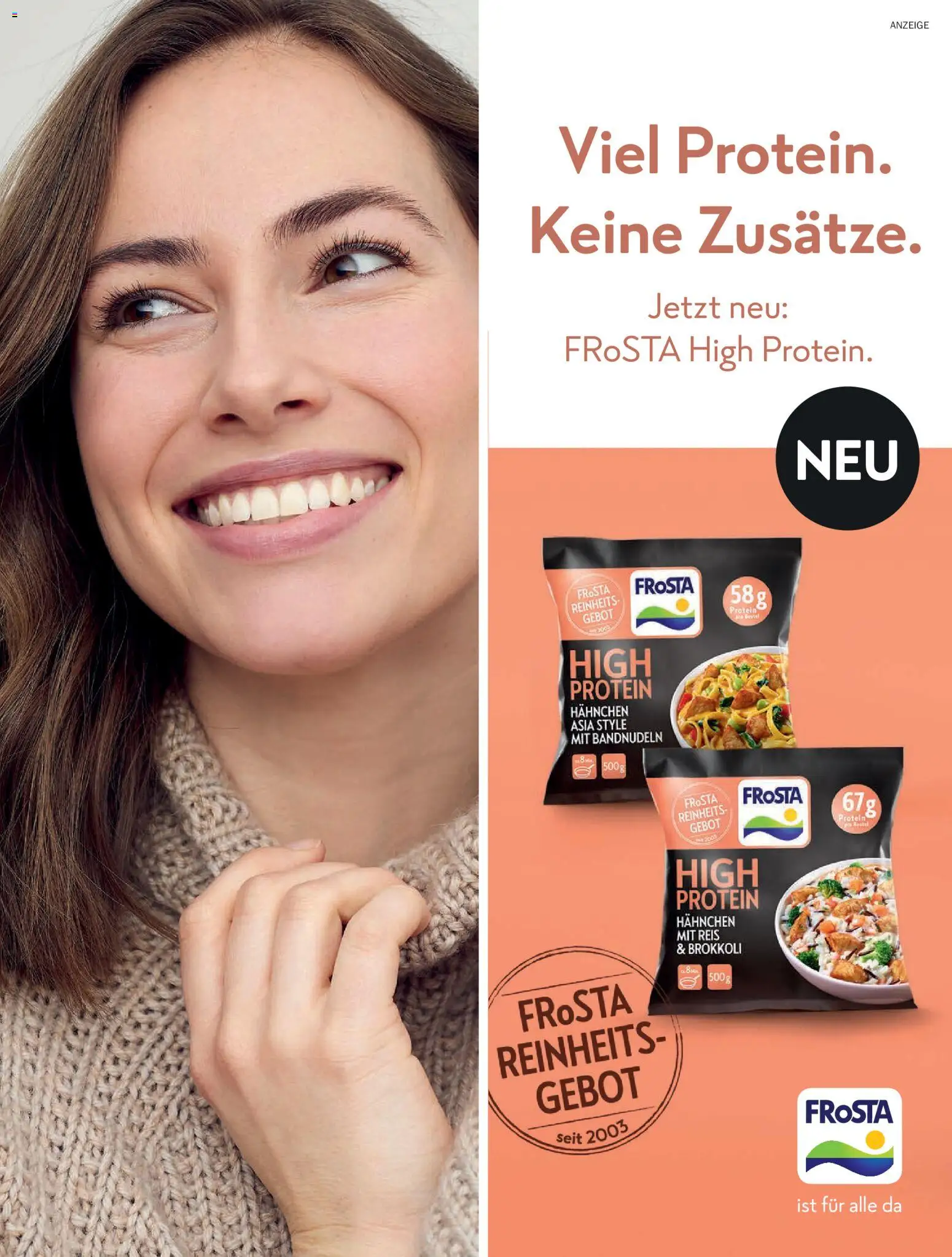 HIT pures Leben 04/2026 – gültig ab 06.10.2026 | Seite: 5 | Produkte: Hahnchen, Frosta, Brokkoli, Reis