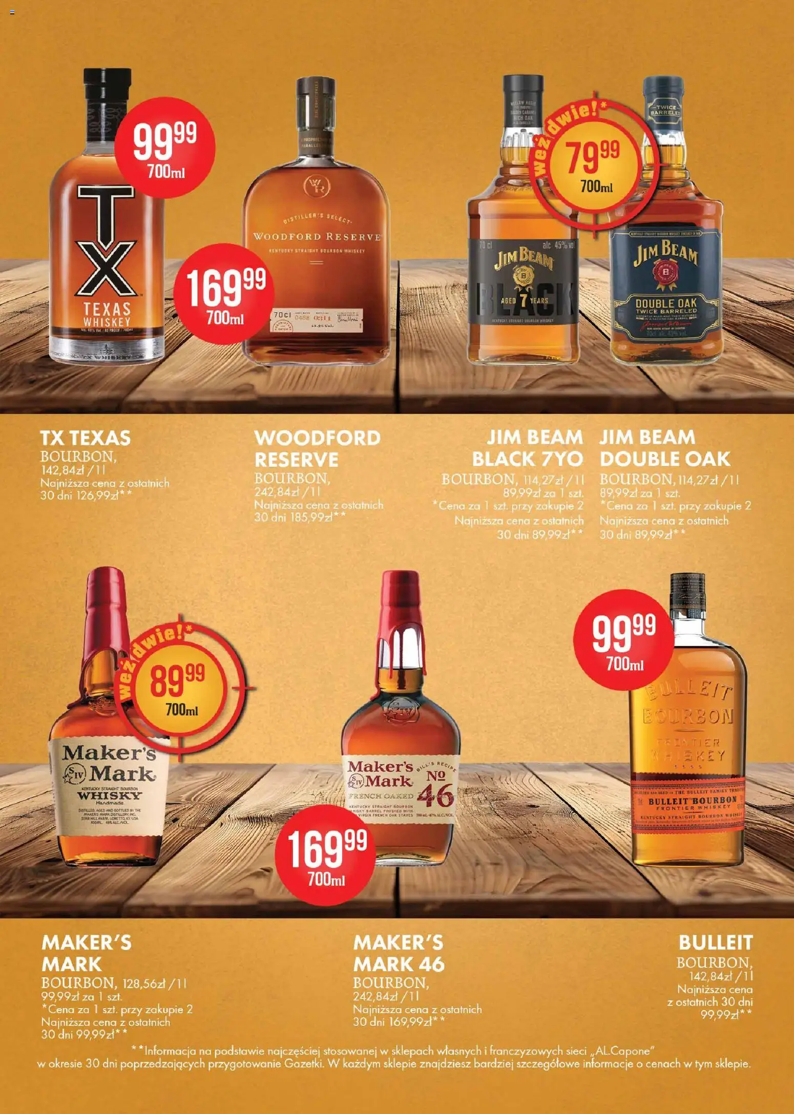 Al.Capone gazetka od 08.06.2026 | Strona: 10 | Produkty: Bourbon, Jim Beam, Whisky