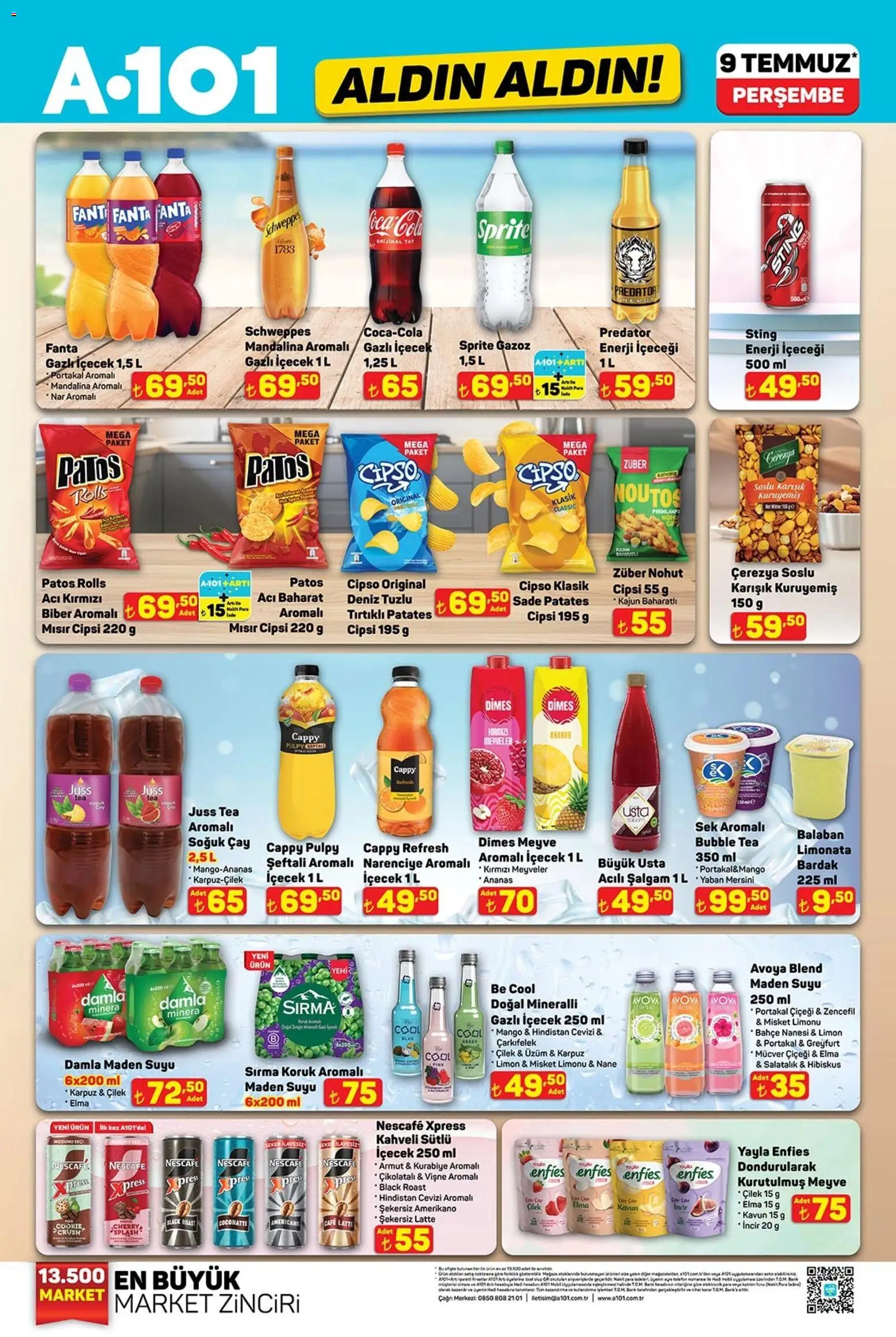 🛍️ A101 - Katalog Aldın Aldın, 09 Temmuz 2026 itibariyle » Özel fırsatları keşfedin ve bugün tasarruf edin! 💰