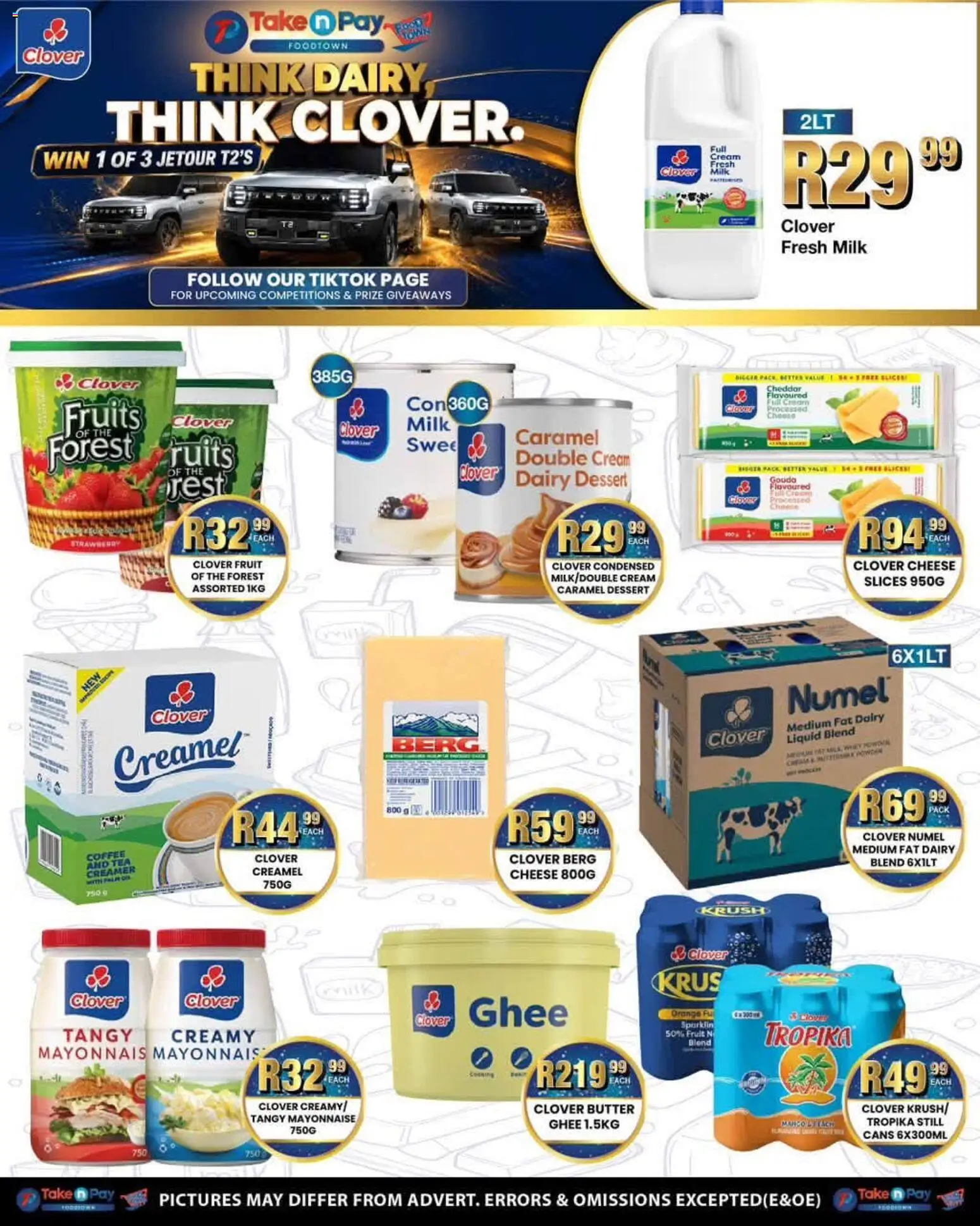 New Take n Pay catalogue – valid from 06/07/2026 | Page: 33 | Products: Butter, Cream, Fruit, Mayonnaise