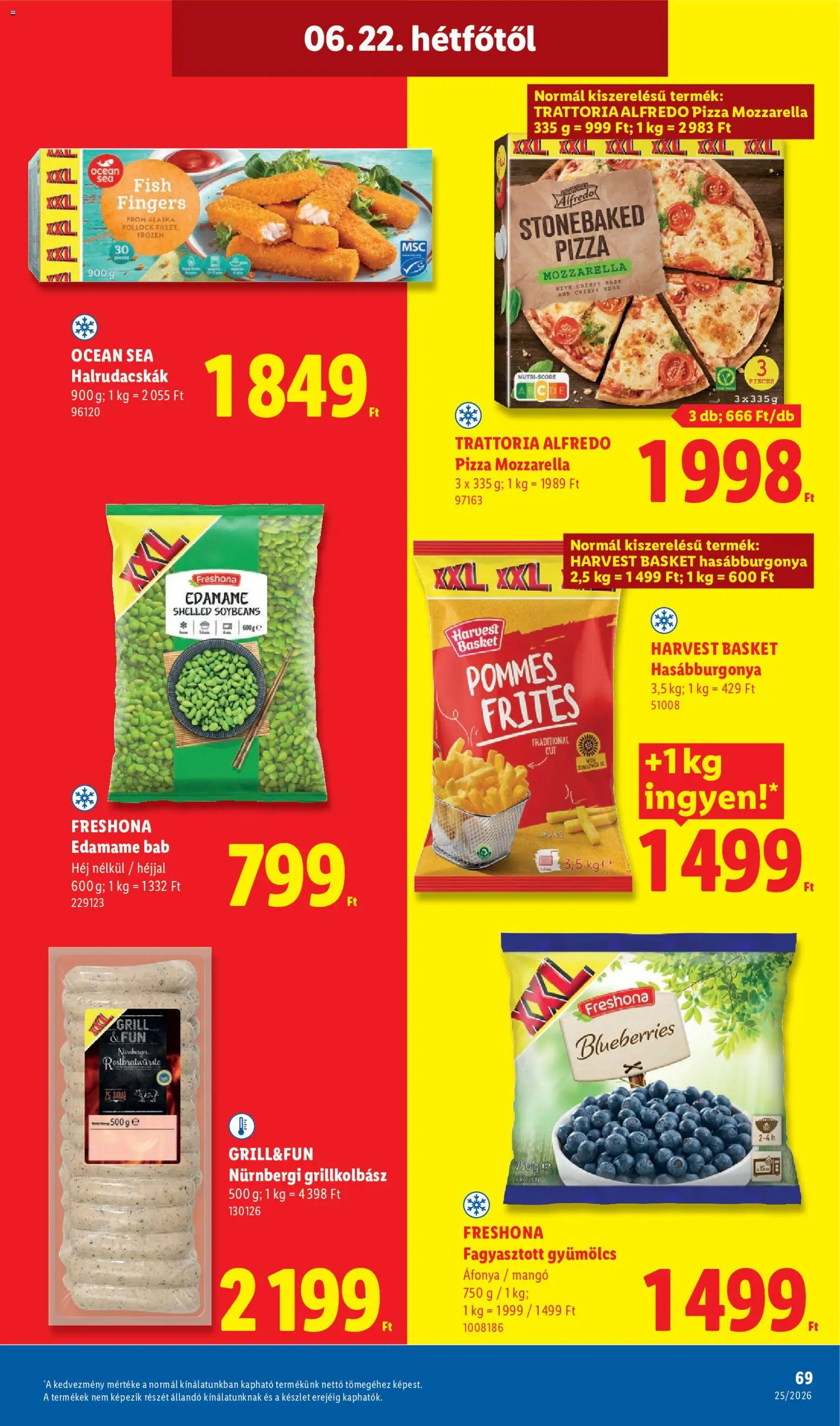 Lidl akciós ujság - amely érvényes a következő dátumtól: 18.06.2026 | Oldal: 69