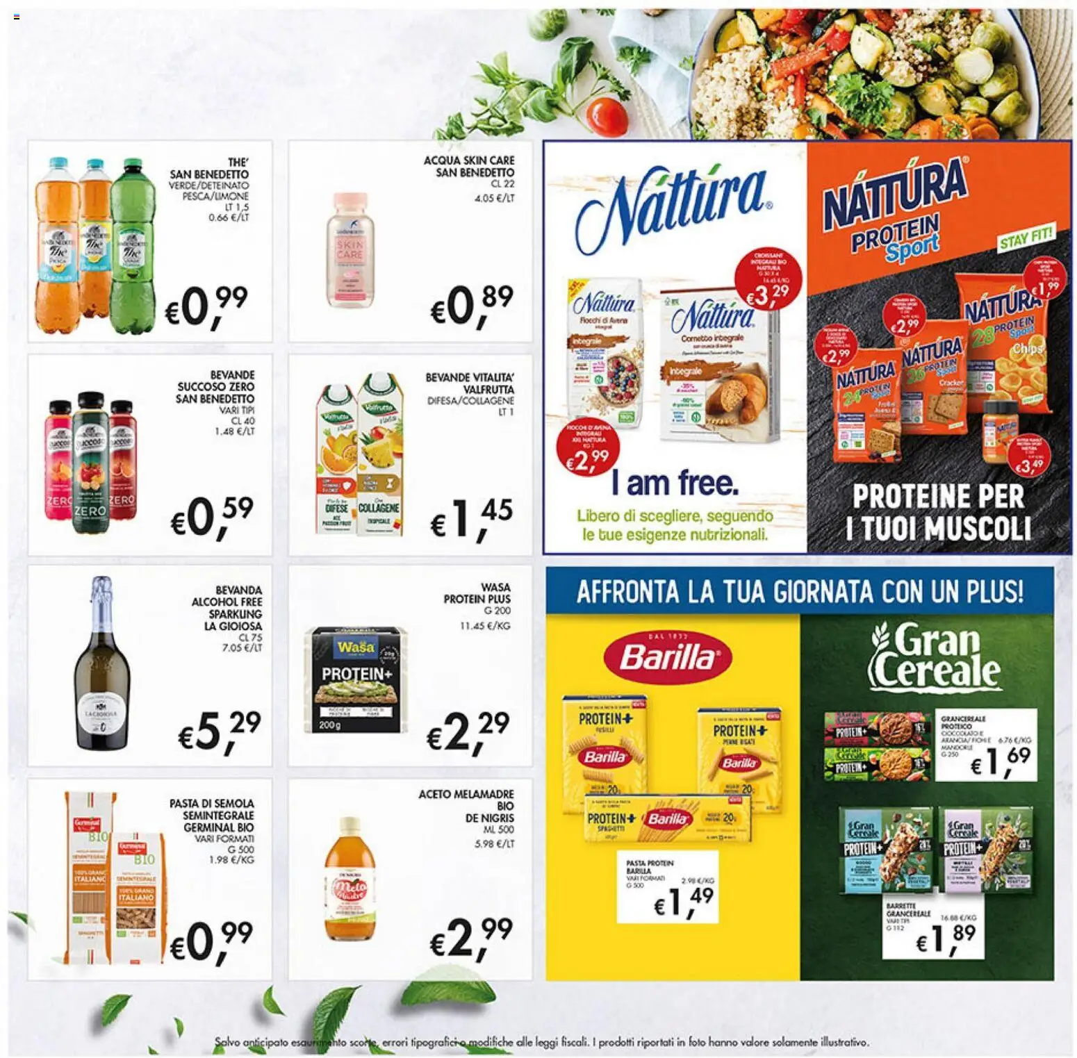 Volantino Coal del 10/09/2026 | Pagina: 21 | Prodotti: Bevande, Barilla, Cracker, Aceto