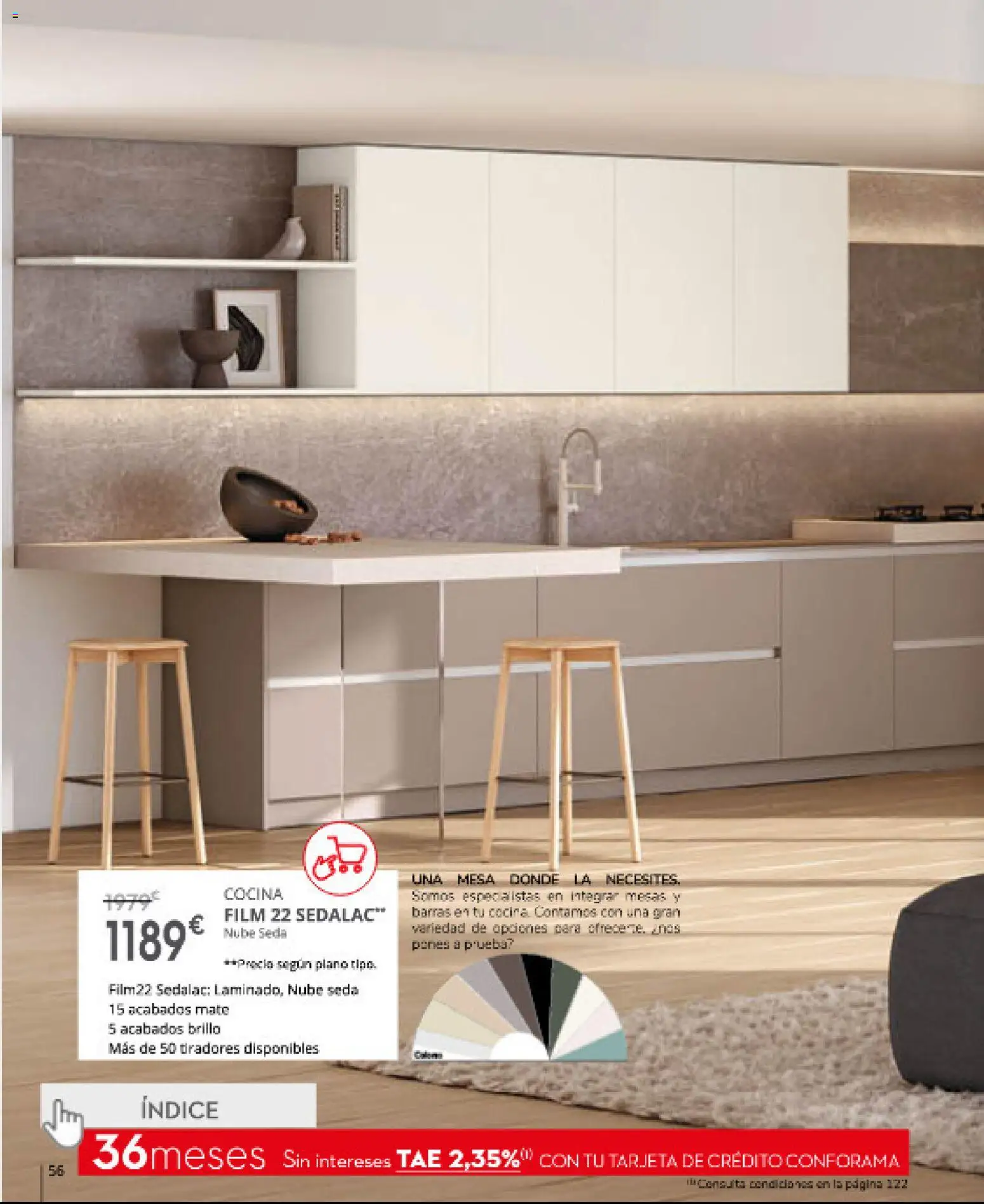 Conforama folleto │ válido desde el 16.04.2026 | Página: 56 | Productos: Cocina, Mesa