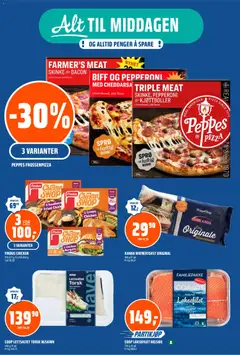Forhåndsvisning av Coop Obs kundeavis gyldig fra 24/08/2026 | Side: 9 | Produkter: Lettsaltet torsk, Skinke, Kjøttboller, Laksefilet