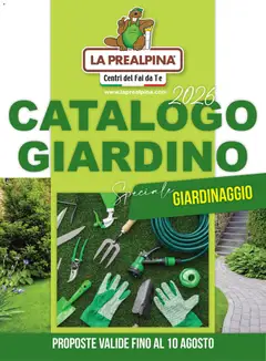 Anteprima del volantino La Prealpina volantino Giardinaggio valido a partire dal 08.06.2026