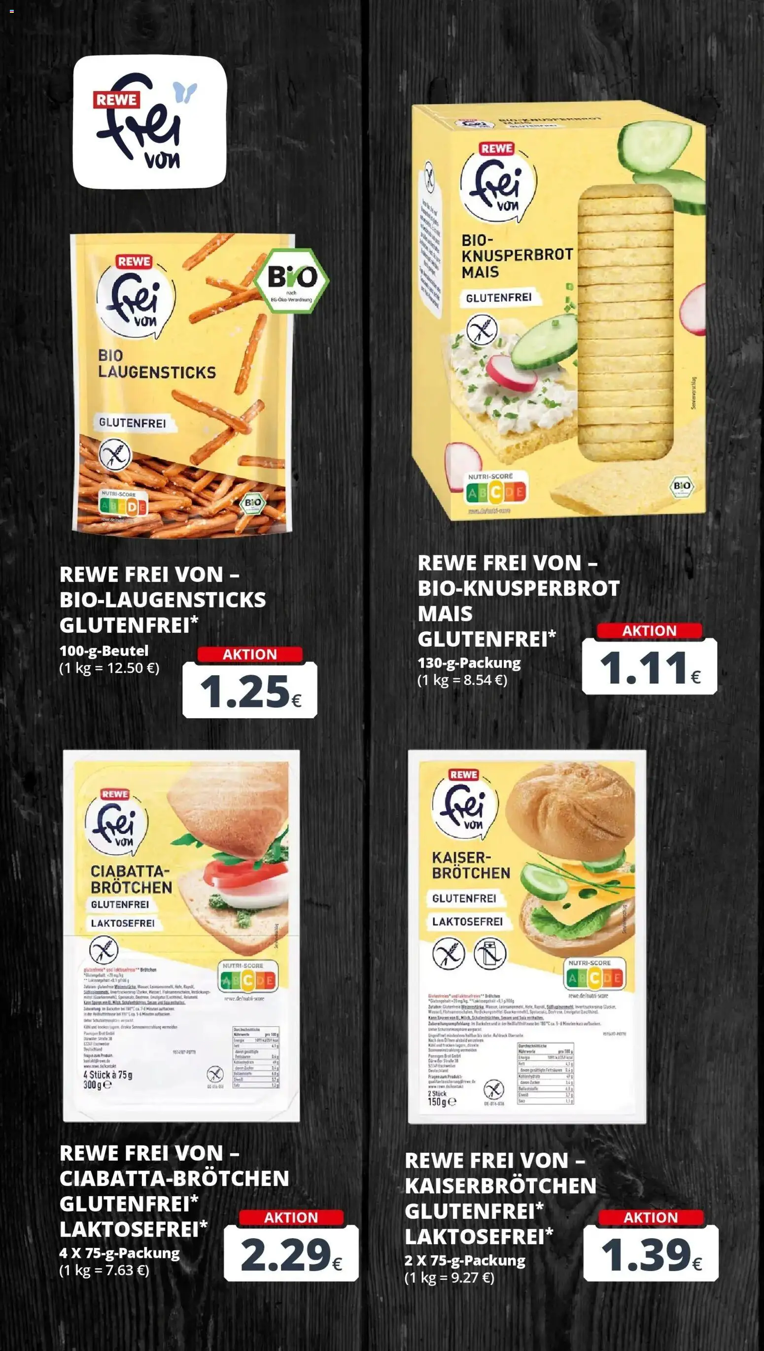 REWE Prospekt ab 10.08.2026 zum Blättern » Angebote | Seite: 23 | Produkte: Mais, Zucker