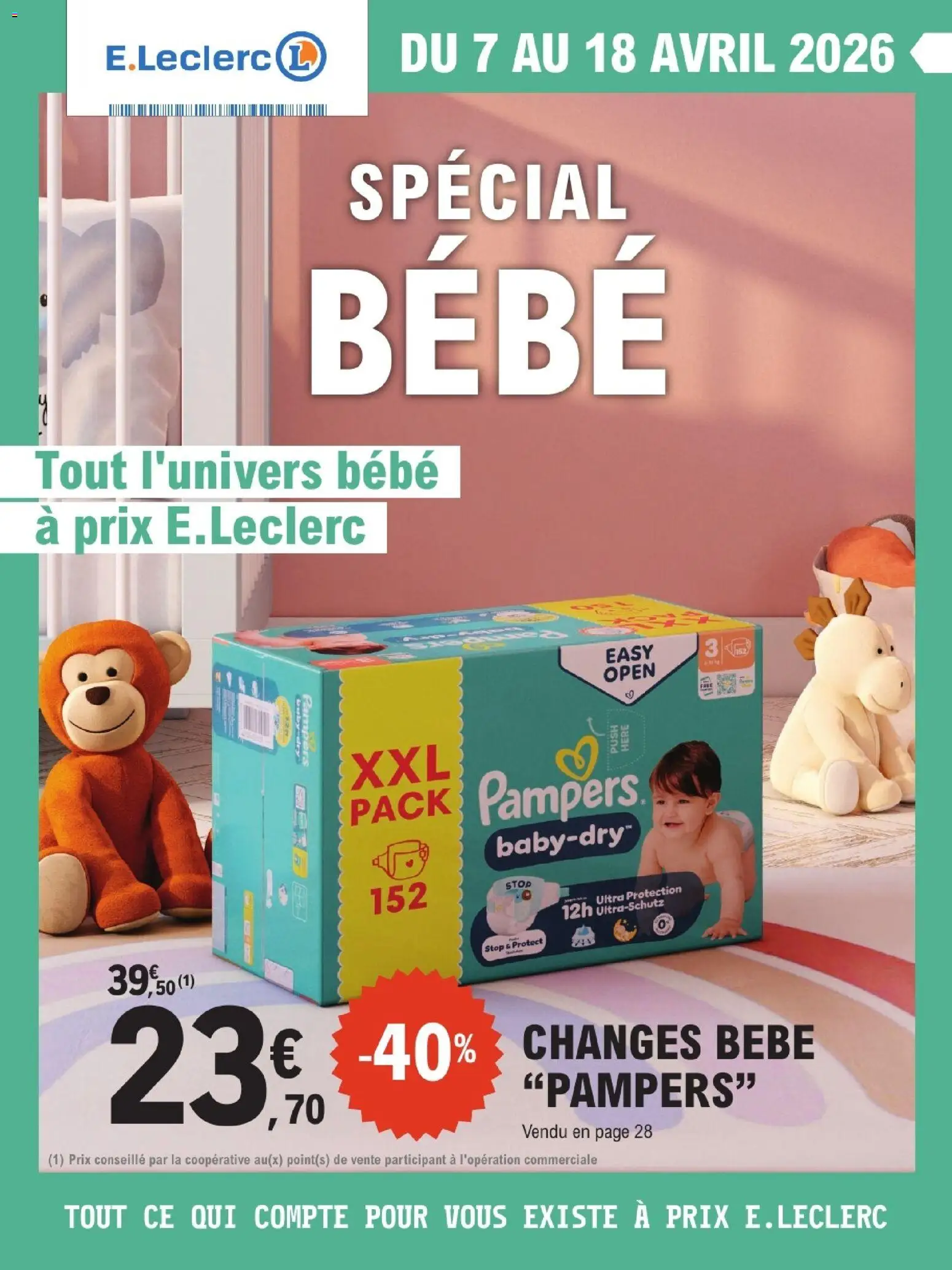 {H1} | Page: 1 | Produits: Pampers