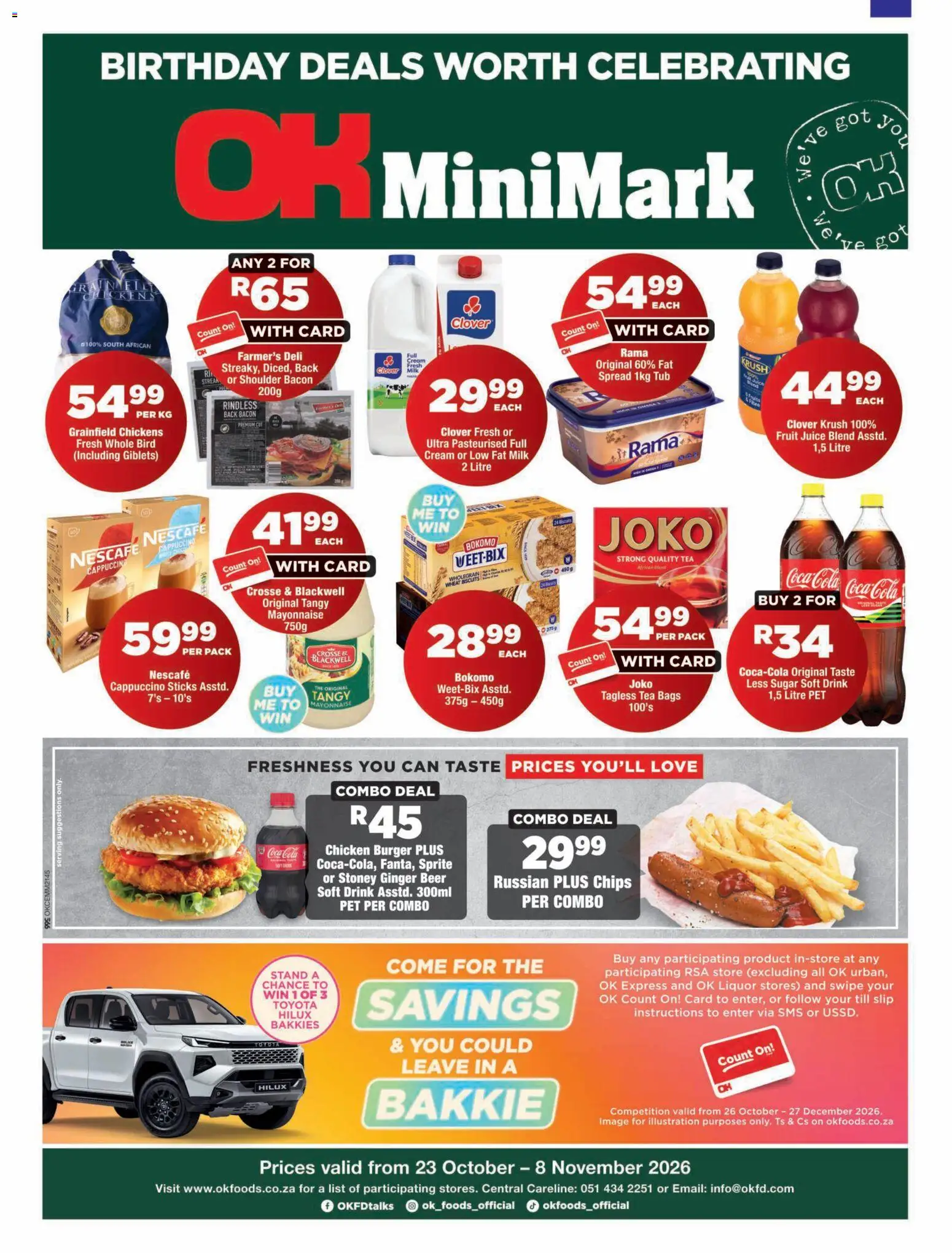 New OK Foods catalogue – valid from 23/10/2026 | Page: 1