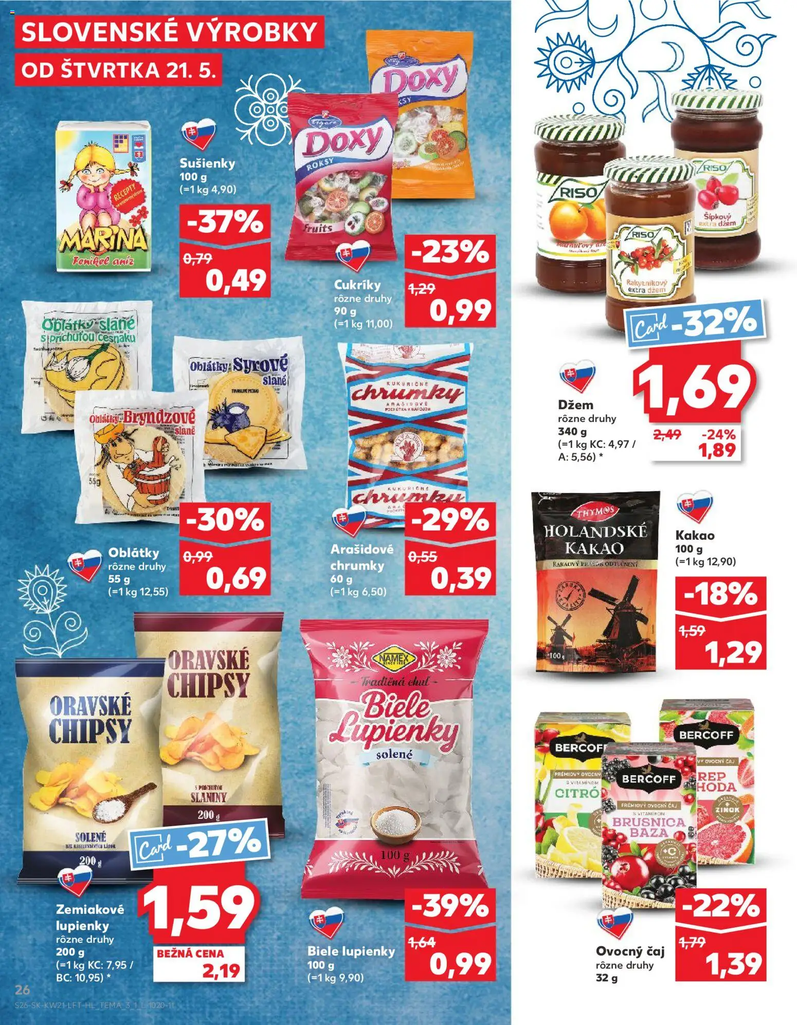 Nové Kaufland akcie – leták je platný od 21.05.2026 | Strana: 26