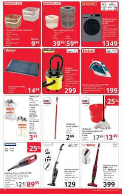 Ofertele Selgros valabile de la 16.10.2026 | Pagină: 18 | Produse: Fier, Storcător, Coș, Sac