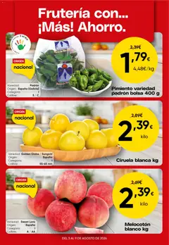 Vista previa Froiz Oferta semanal válido desde el 03/08/2026