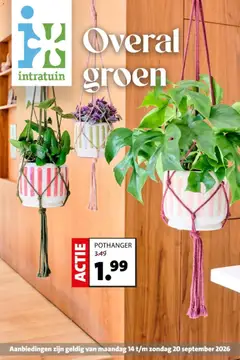 Intratuin folder - Voorbeeld van een folder van Intratuin, geldig van 14-09-2026