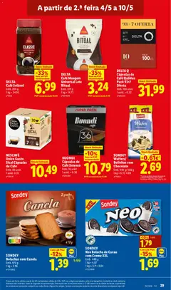 Pré-visualização SONDEY Bolachas com Canela, Emb. 470 g válido de 04.05.2026 | Página: 29