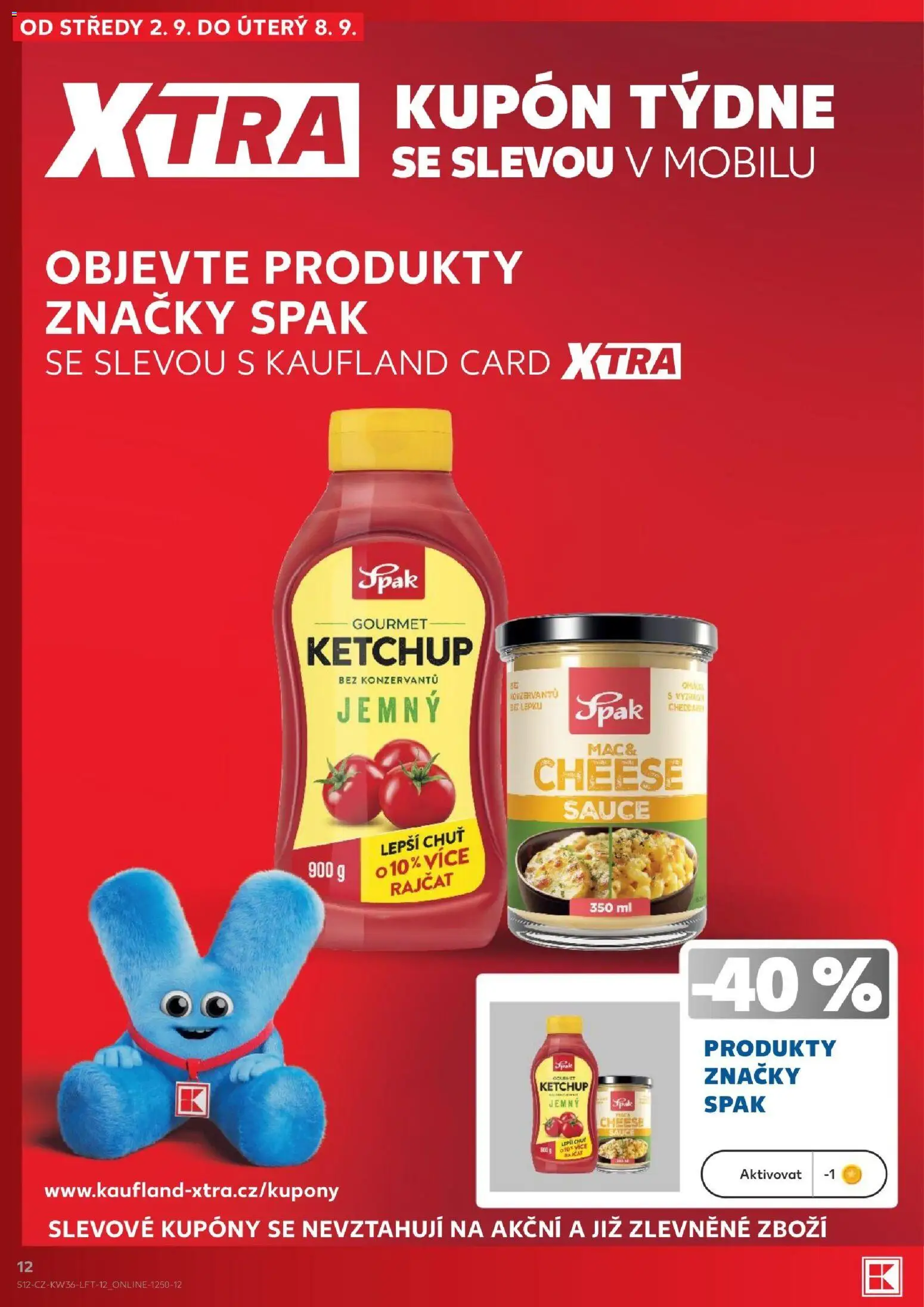 Kaufland leták - Ostrava od 02.09.2026 | Strana: 12 | Produkty: Gourmet