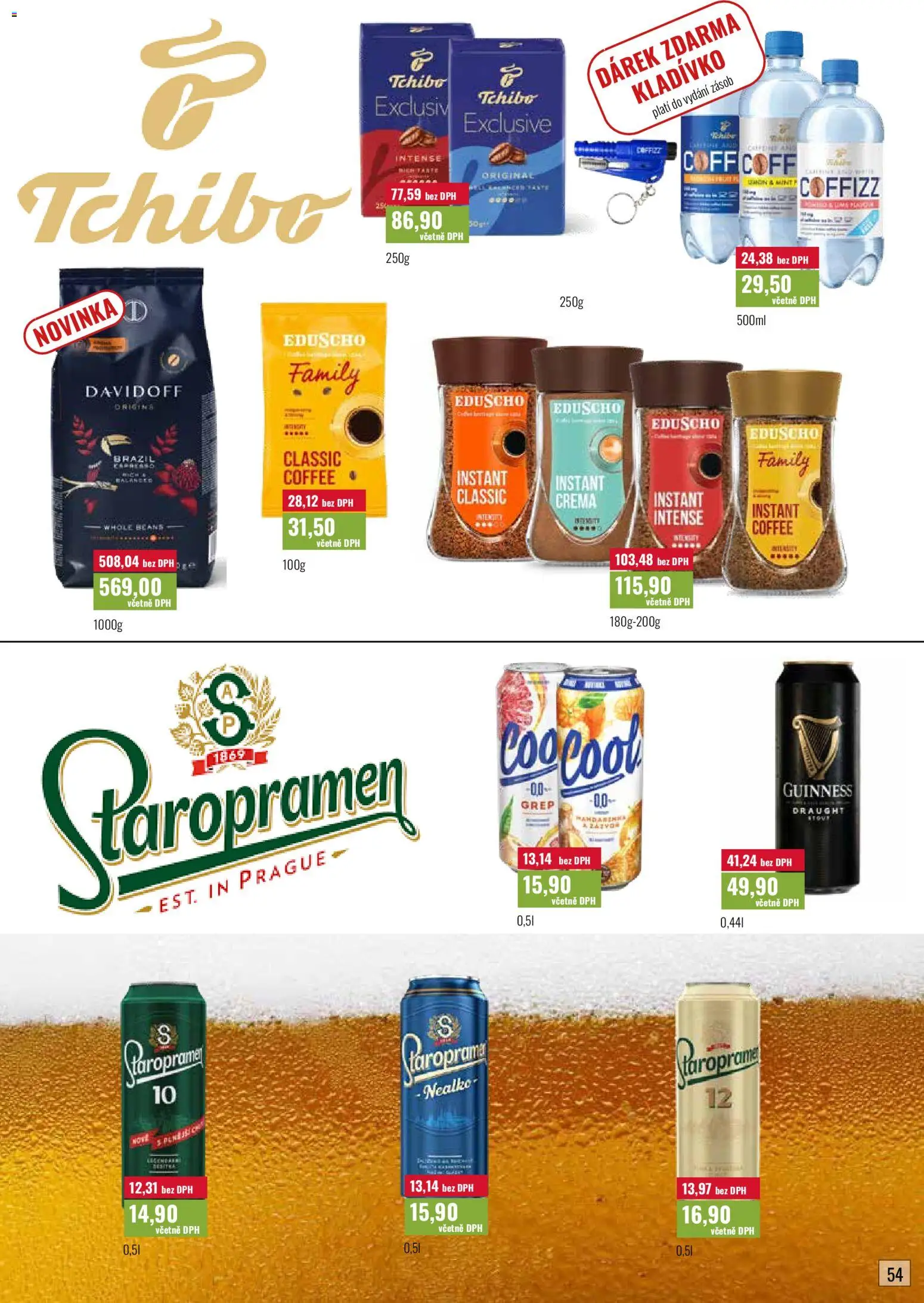 Ratio leták od 01.05.2026 | Strana: 55 | Produkty: Tchibo, Grep, Crema, Guinness