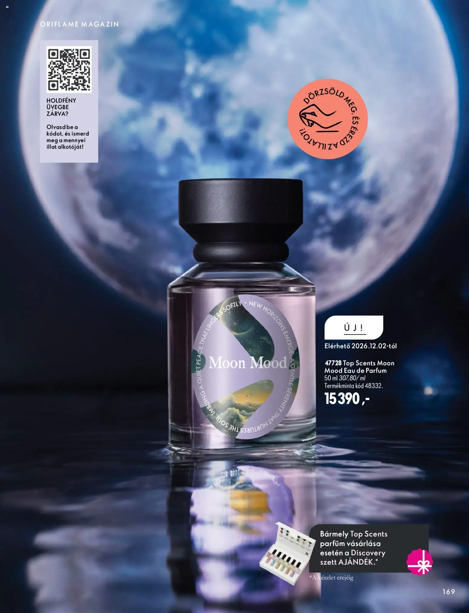 Oriflame akciós ujság - amely érvényes a következő dátumtól: 2026.11.11. | Oldal: 169 | Termékek: Magazin, Parfüm