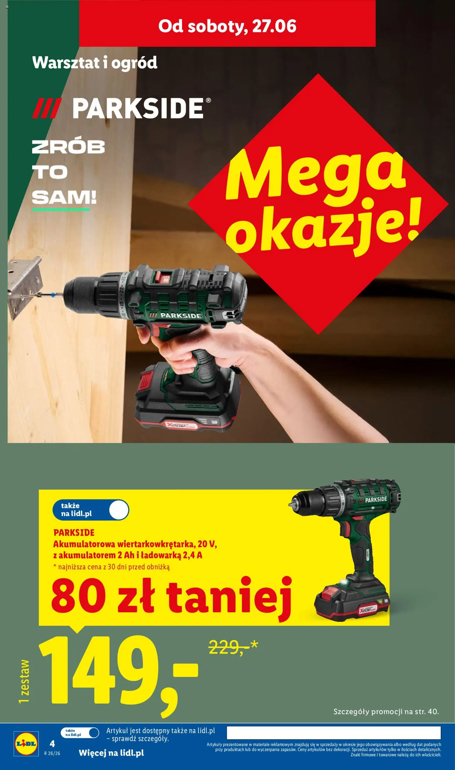 Lidl Katalog od 22.06.2026 | Strona: 4 | Produkty: Ładowarka