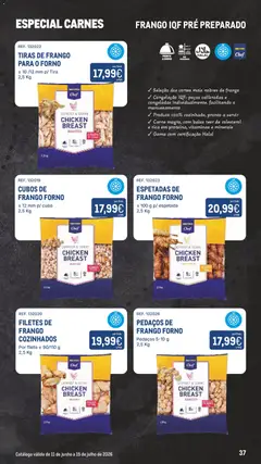 Pré-visualização Makro Especial Carnes válido de 11/06/2026 | Página: 37 | Produtos: Forno, O forno, Frango, Carne