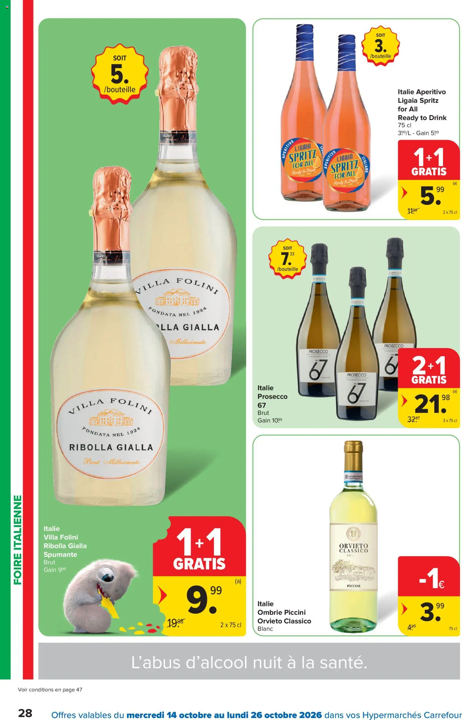 {H1} | Pagina: 28 | Producten: Prosecco, La