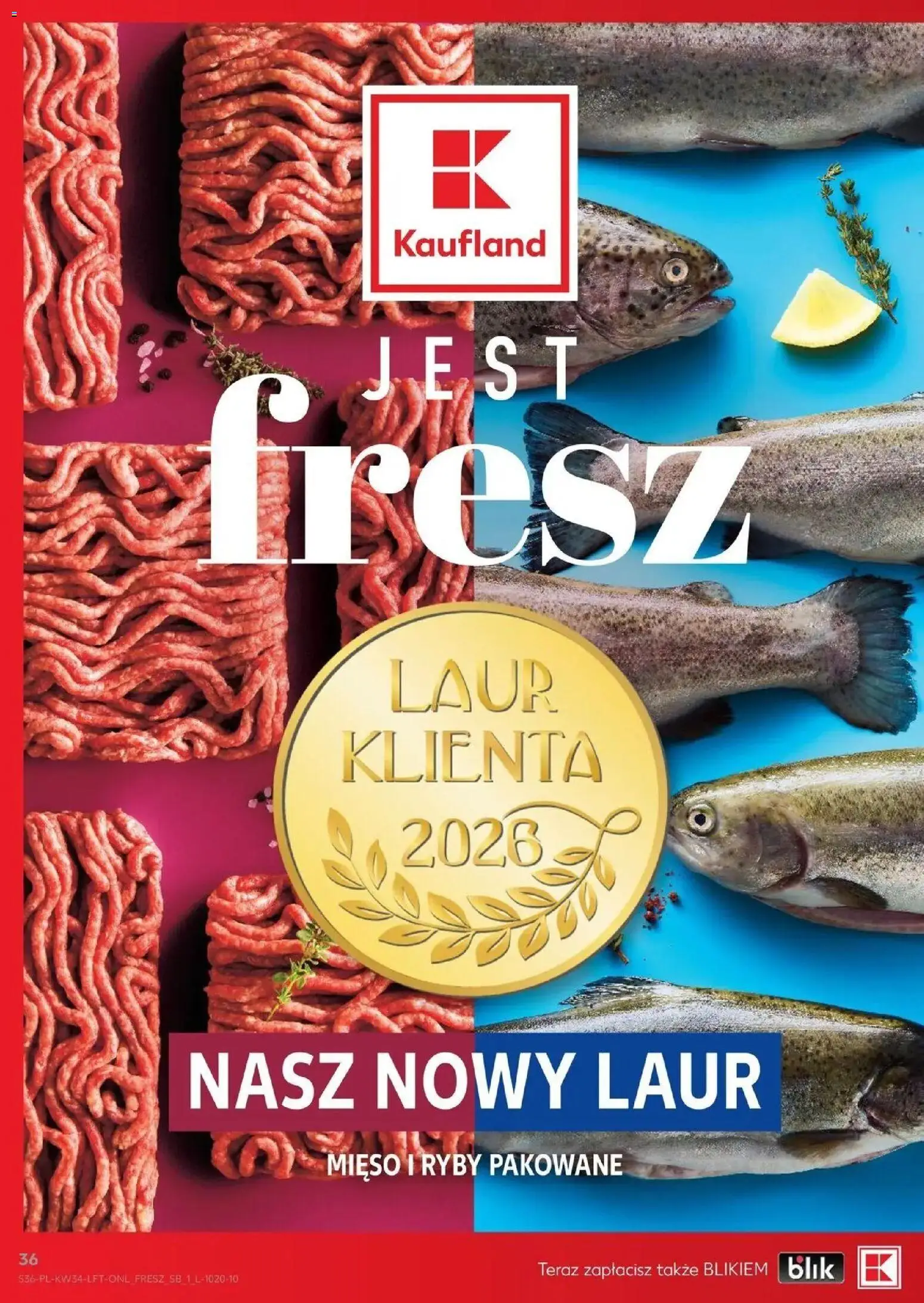 Kaufland gazetka od 20.08.2026 - od jutra PDF | Strona: 36 | Produkty: Mięso, Mięso mielone, Ryby