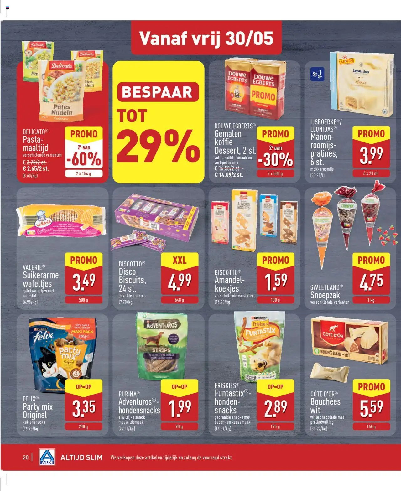 {H1} | Pagina: 20 | Producten: Bacon, Pasta, Jbl fejhallgató, Chocolade