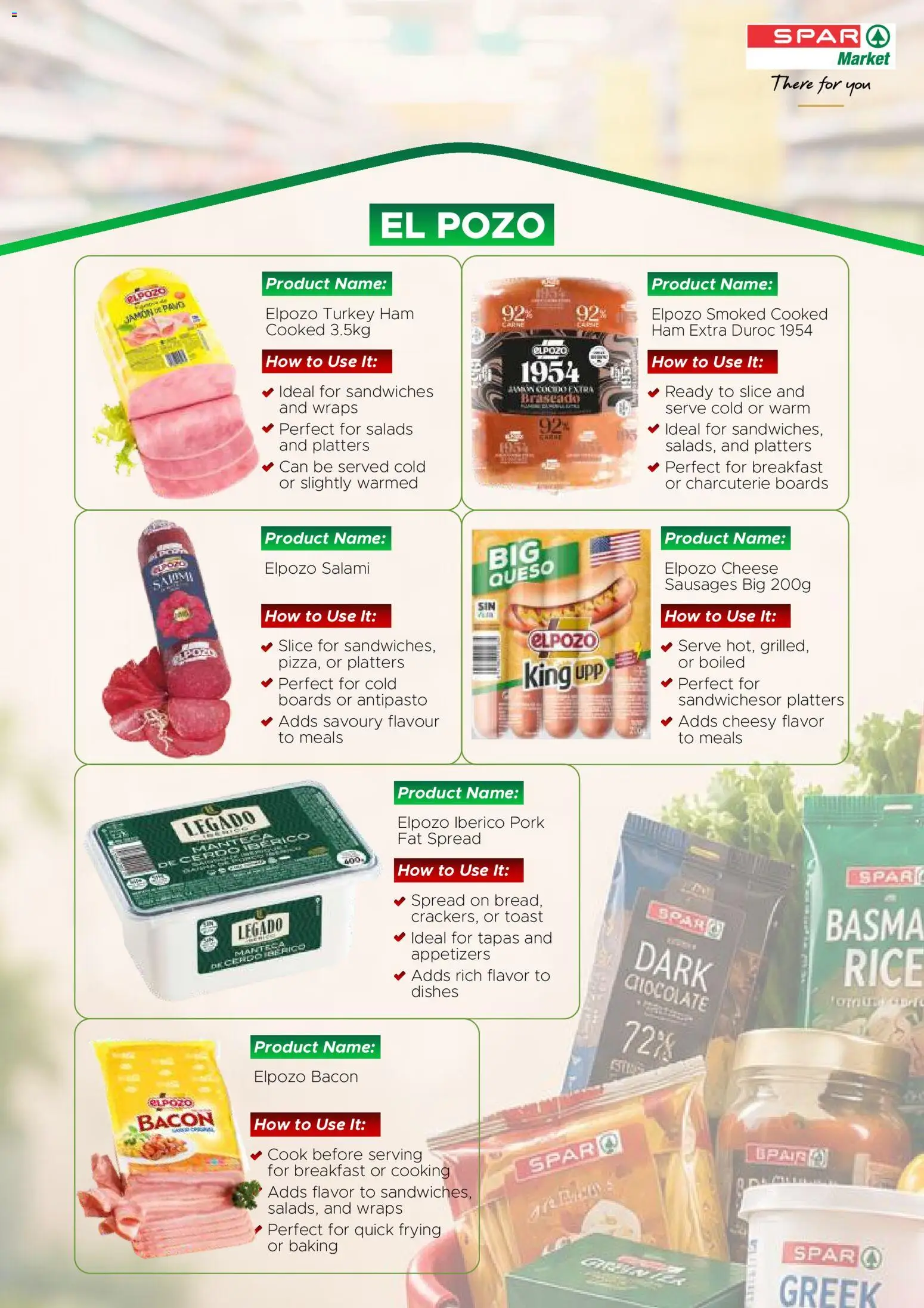 Spar - Premium Catalogue valid from 01/07/2026 | Page: 5 | Products: Cheese, Chocolate, Ham, Krájená rajčata