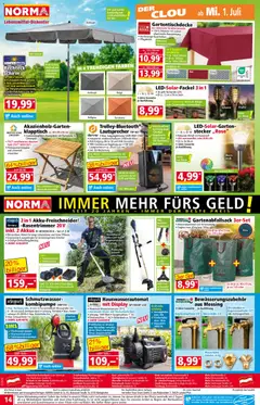 Norma Flugblatt ab 29.06.2026 gültig | Seite: 14 | Produkte: Wasser, Mikrofon, Lautsprecher