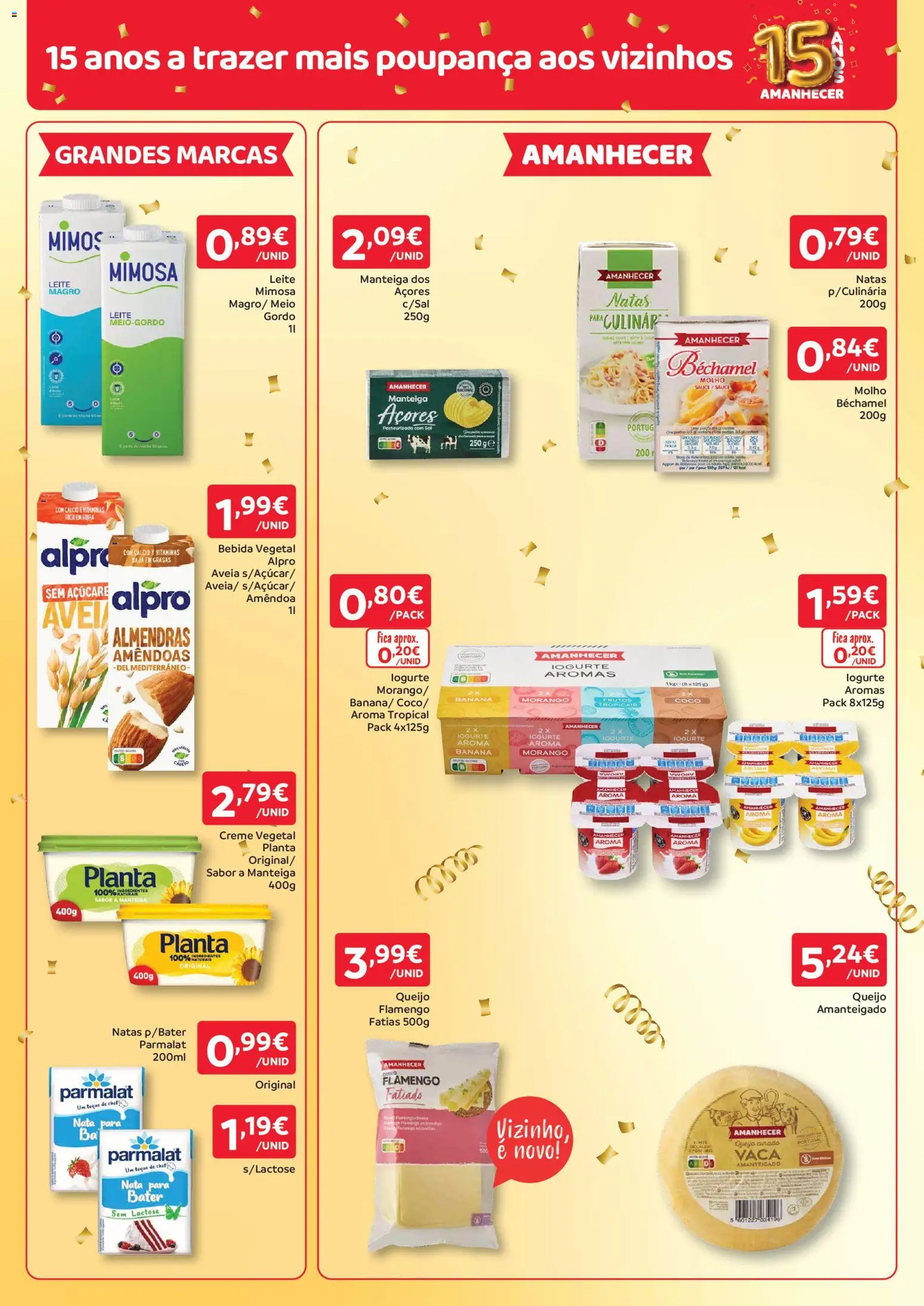 Amanhecer folheto │ válido de 08/10/2026 | Página: 4 | Produtos: Creme vegetal, Cálcio, Coco, Creme
