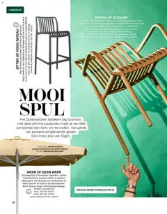Sligro folder - Volle kracht zomer - Voorbeeld van een folder van Sligro, geldig van 20-04-2026 | Pagina: 52 | Producten: Parasol, Rijst, Kan, Doeken