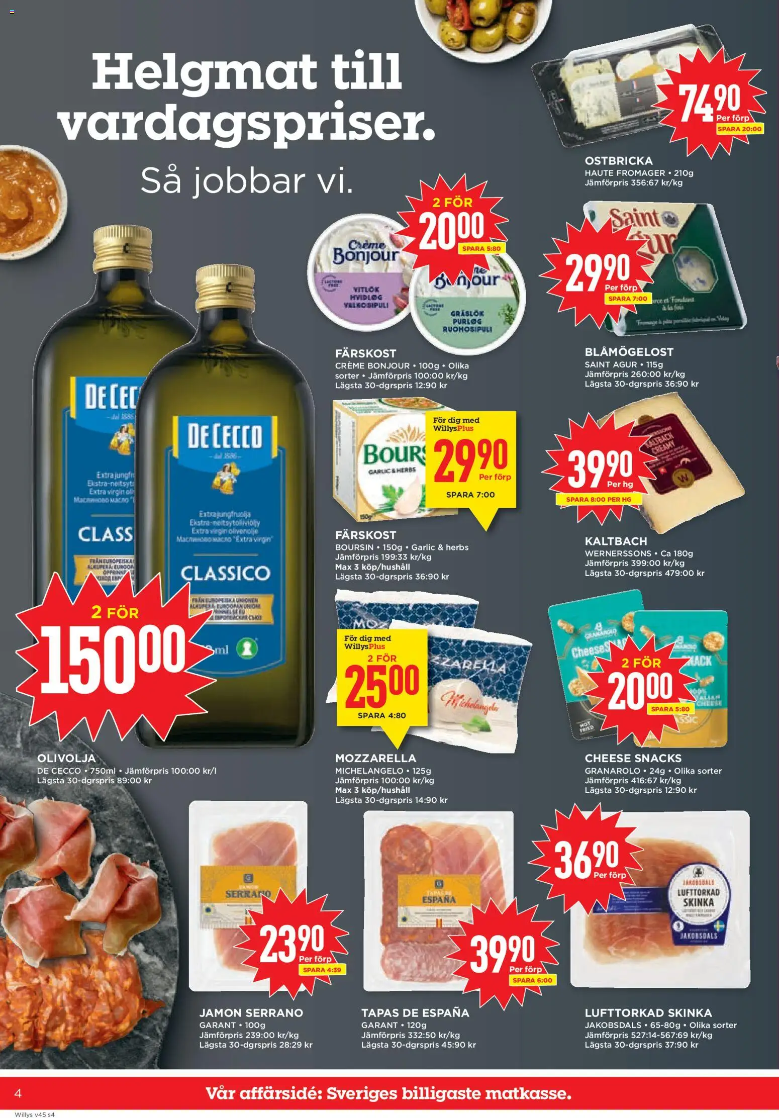 Willys reklamblad aktuell från 02/11/2026 | Sida: 4