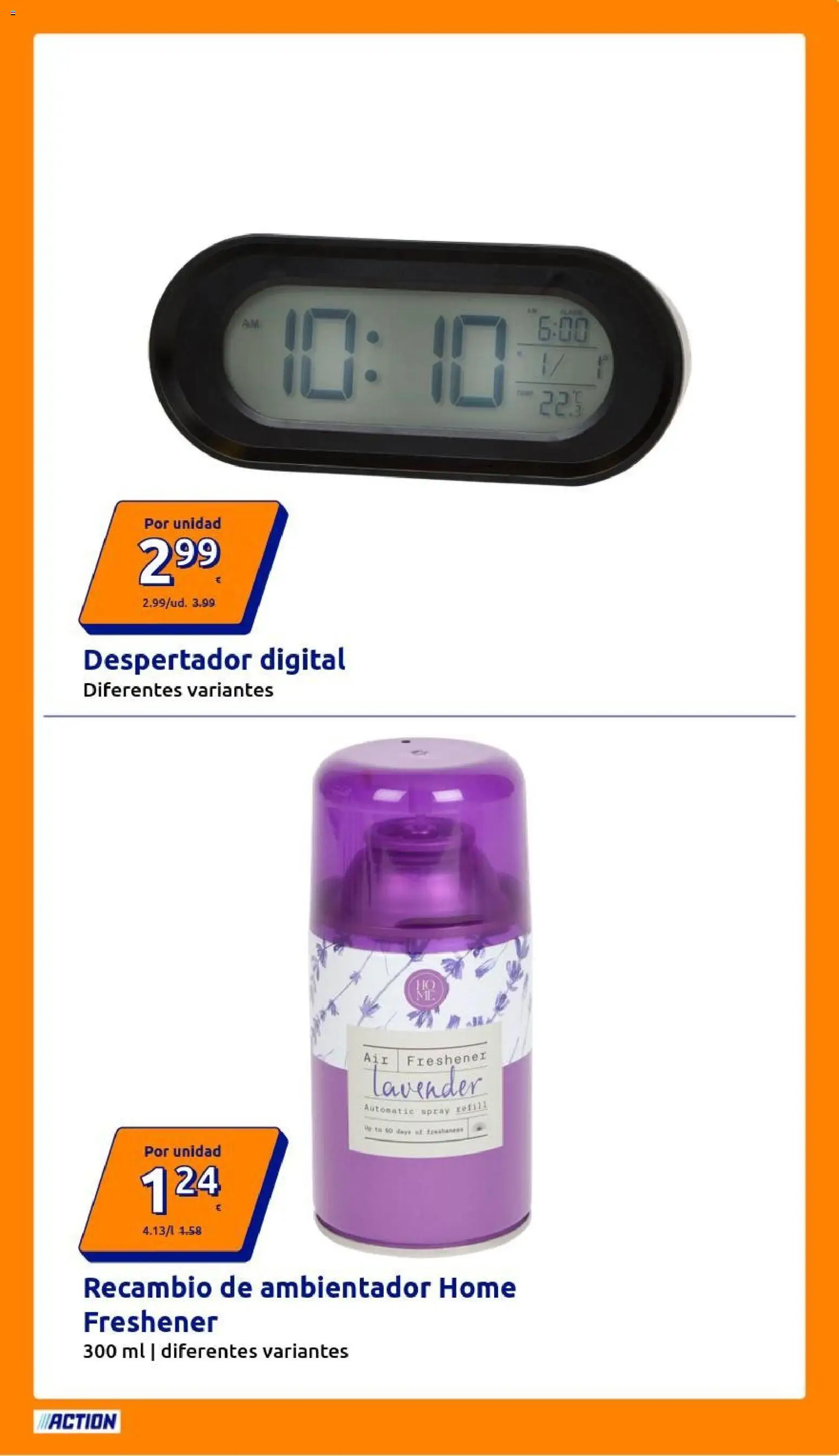 Action folleto │ válido desde el 05/08/2026 | Página: 17 | Productos: Despertador