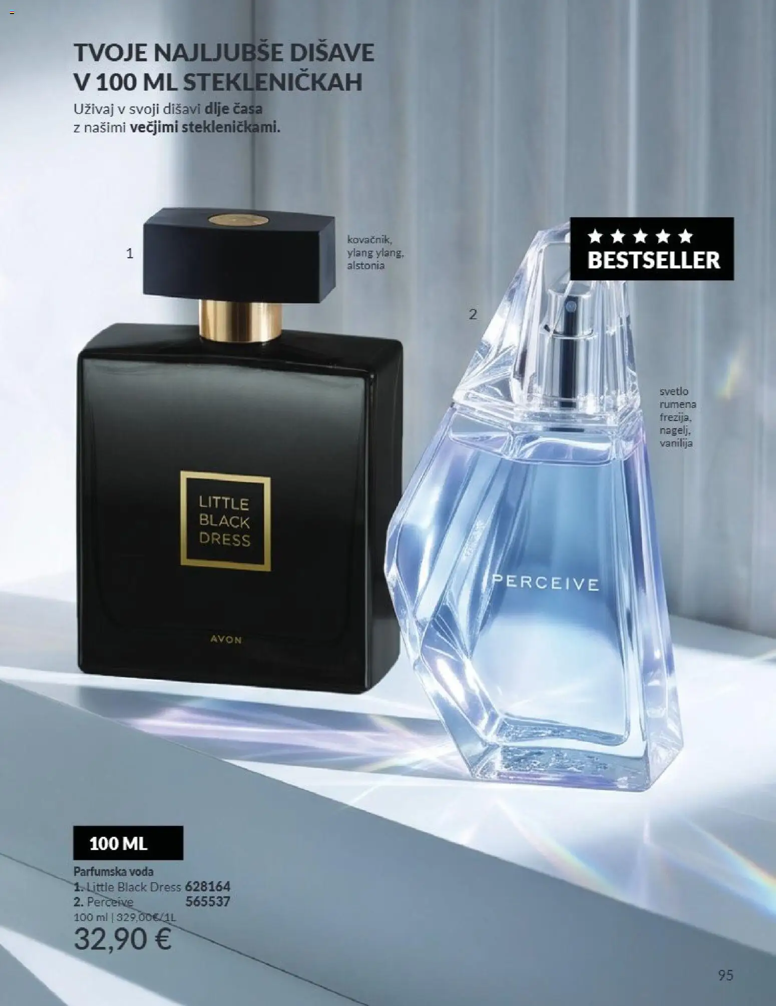 Novi Avon katalog ponudbe – veljaven od 01.09.2026 | Stran: 95 | Izdelki: Voda, Parfumska voda