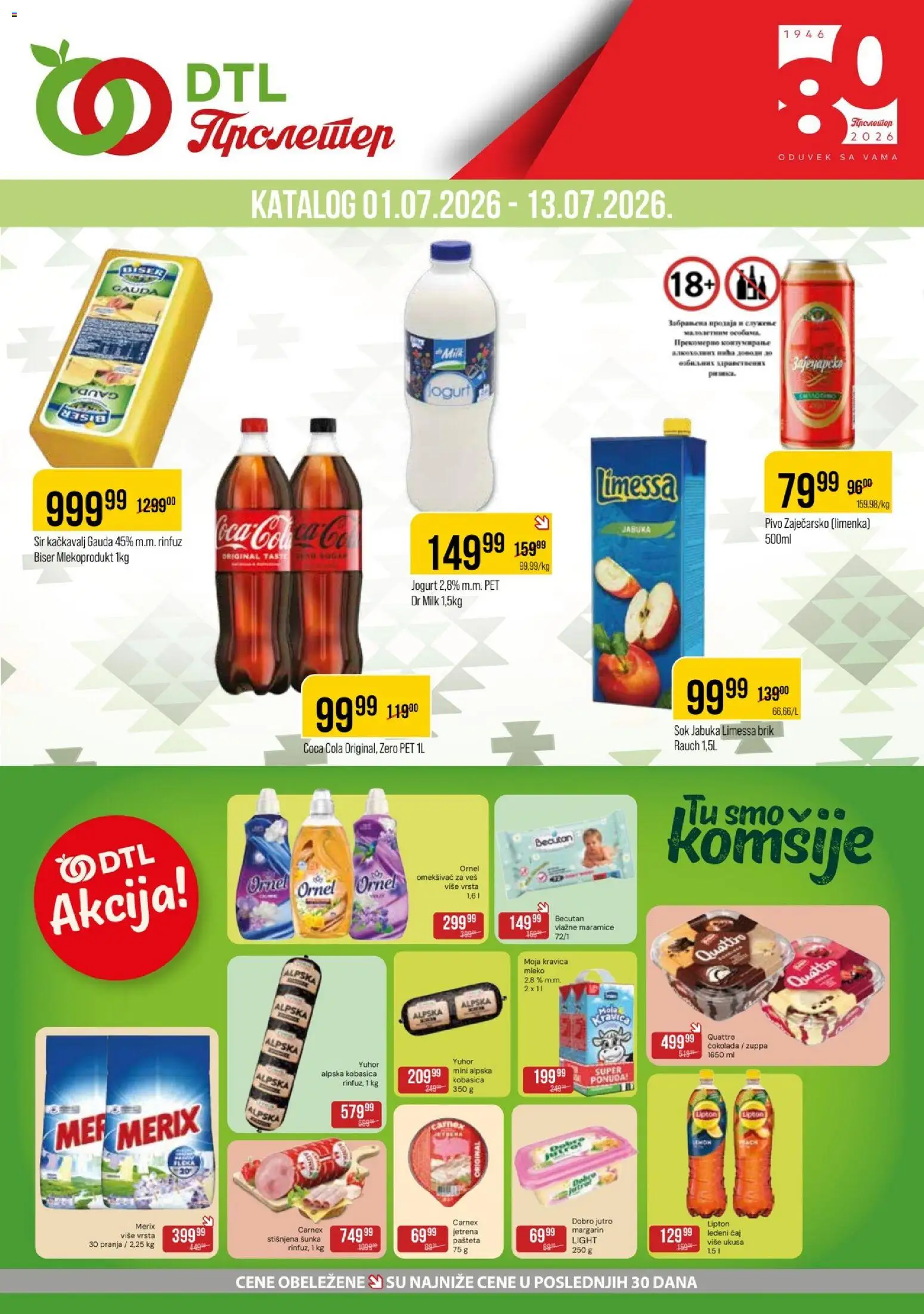 Metalac Proleter katalog - važi od 01.07.2026 | Strana: 1