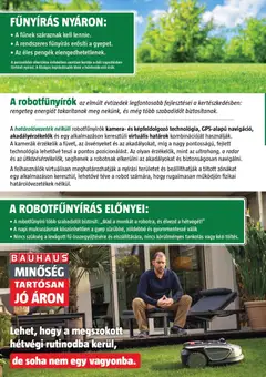Bauhaus Kerti Gépek - amely érvényes a következő dátumtól: 2026.06.15. | Oldal: 2