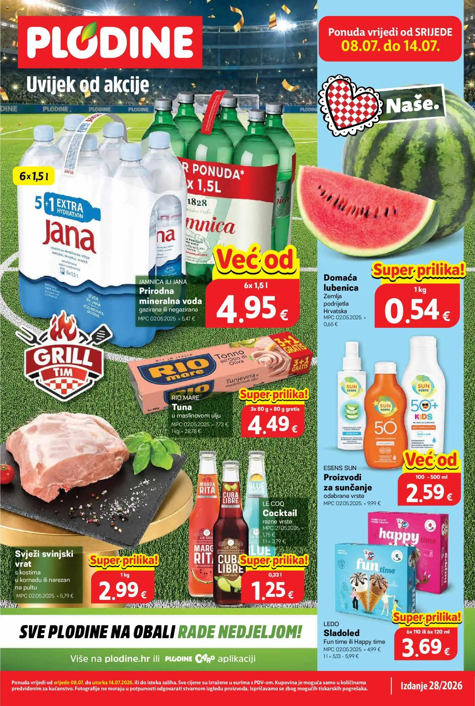 Plodine Katalog novi od 08.07.2026 > prelistaj akcije