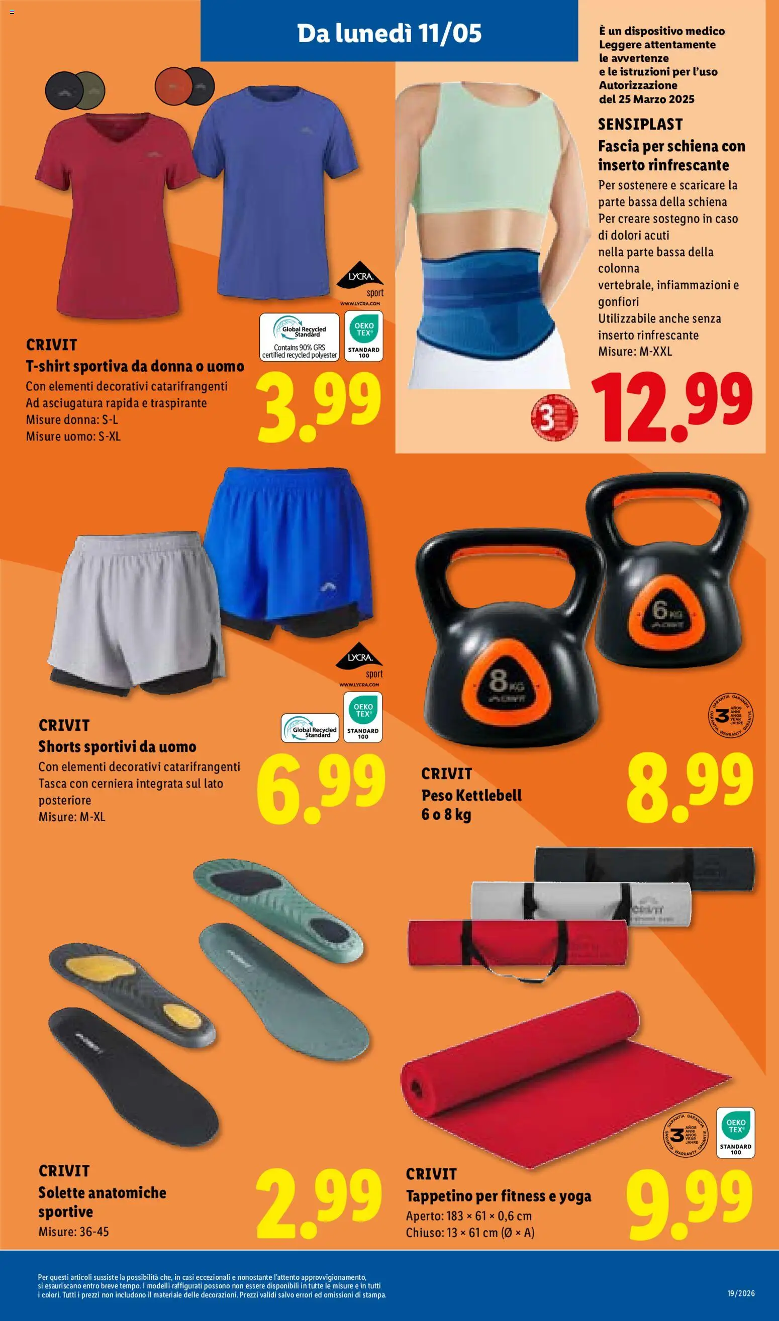 Volantino Lidl del 07.05.2026 | Pagina: 41 | Prodotti: T-shirt
