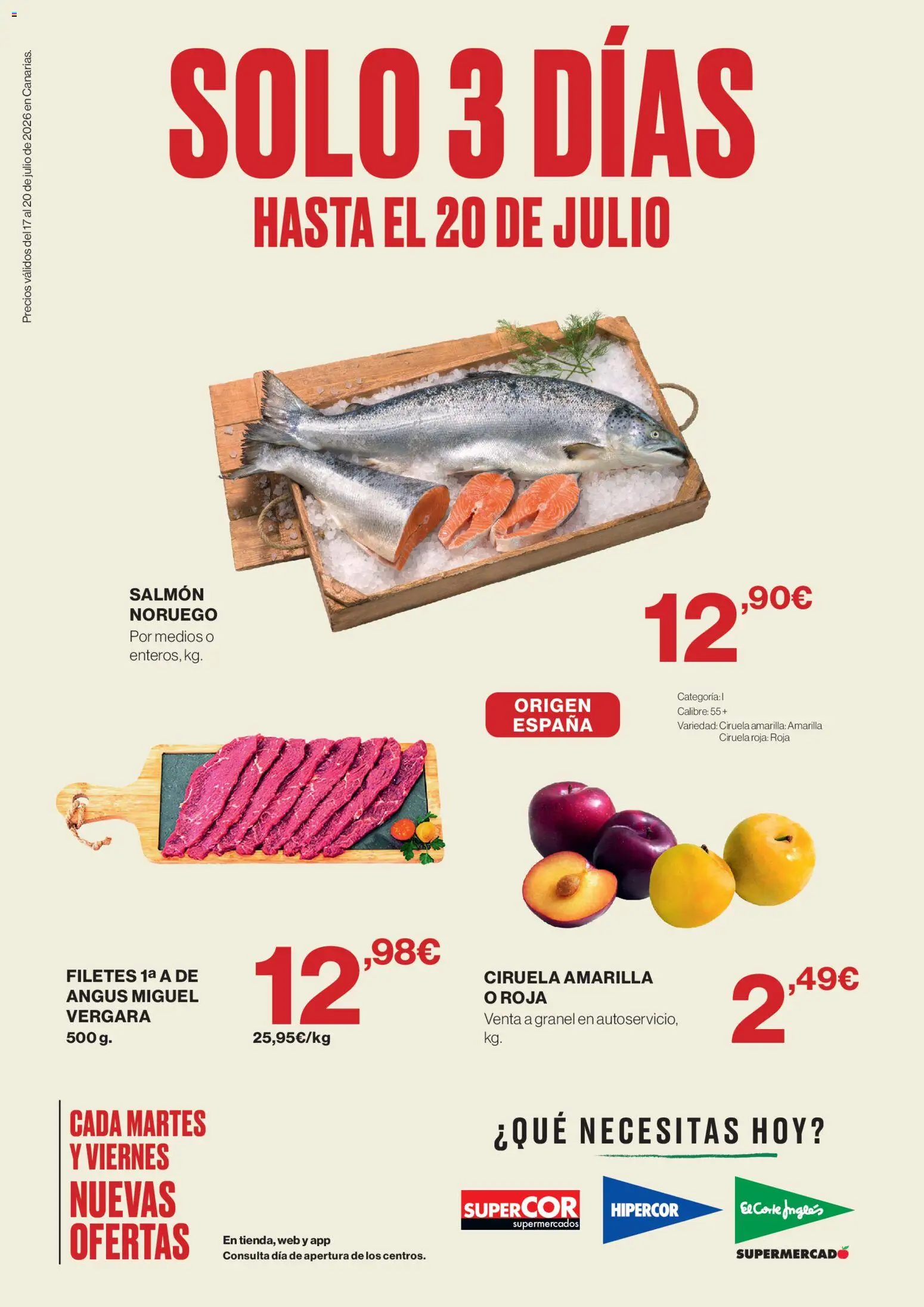 Supercor Canarias │ válido desde el 17/07/2026 | Página: 1