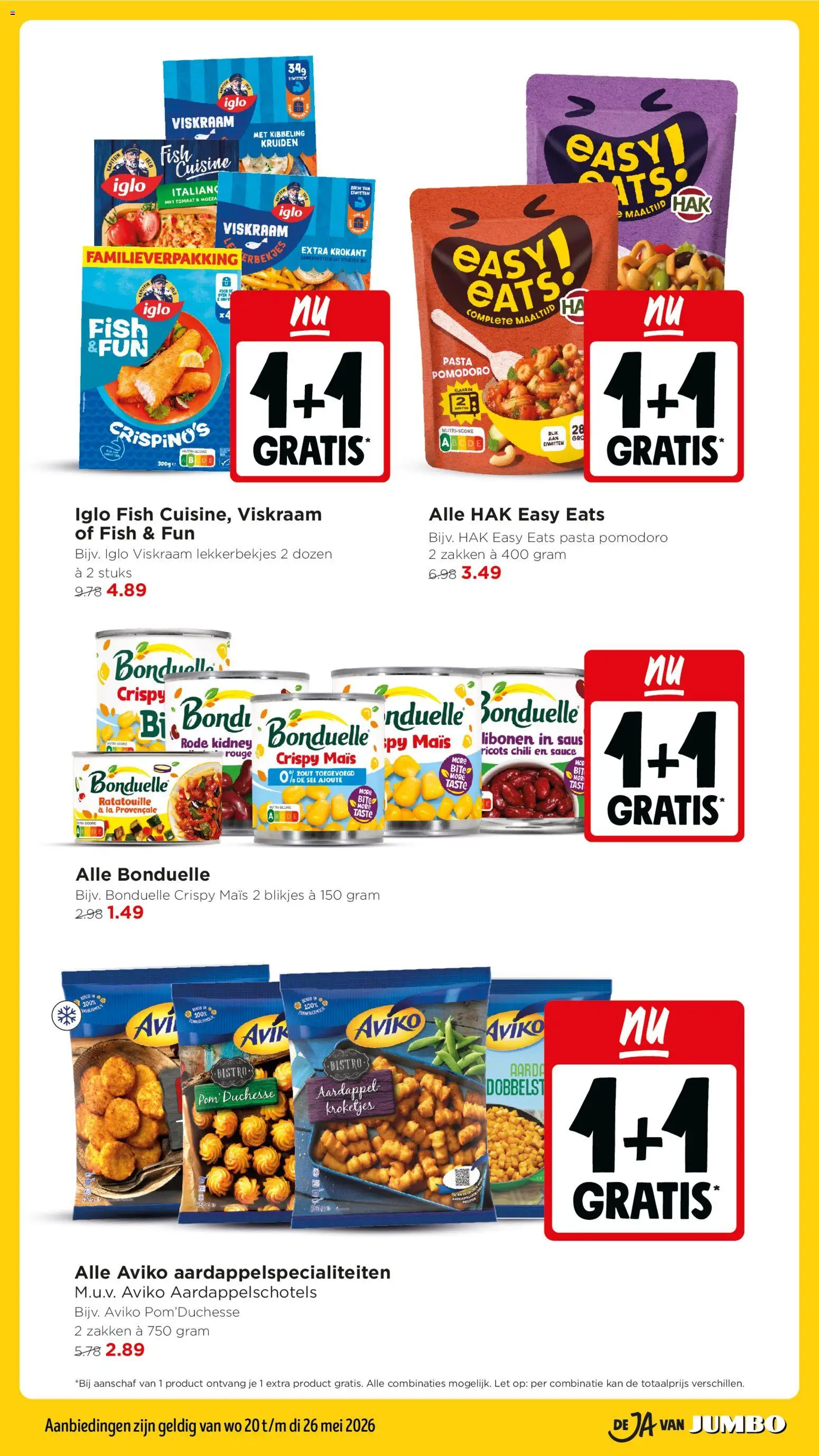 {H1} | Pagina: 7 | Producten: Aardappel, Pasta, Maïs, La