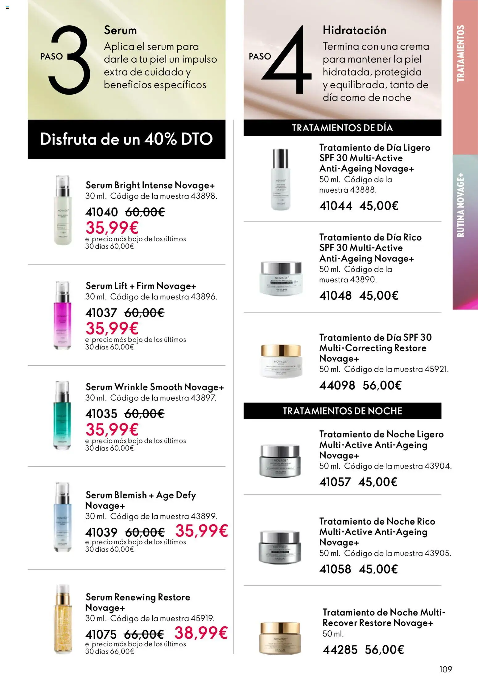 Oriflame - Catálogo Campaña 4 │ válido desde el 11.03.2026 | Página: 109 | Productos: Sérum, Crema