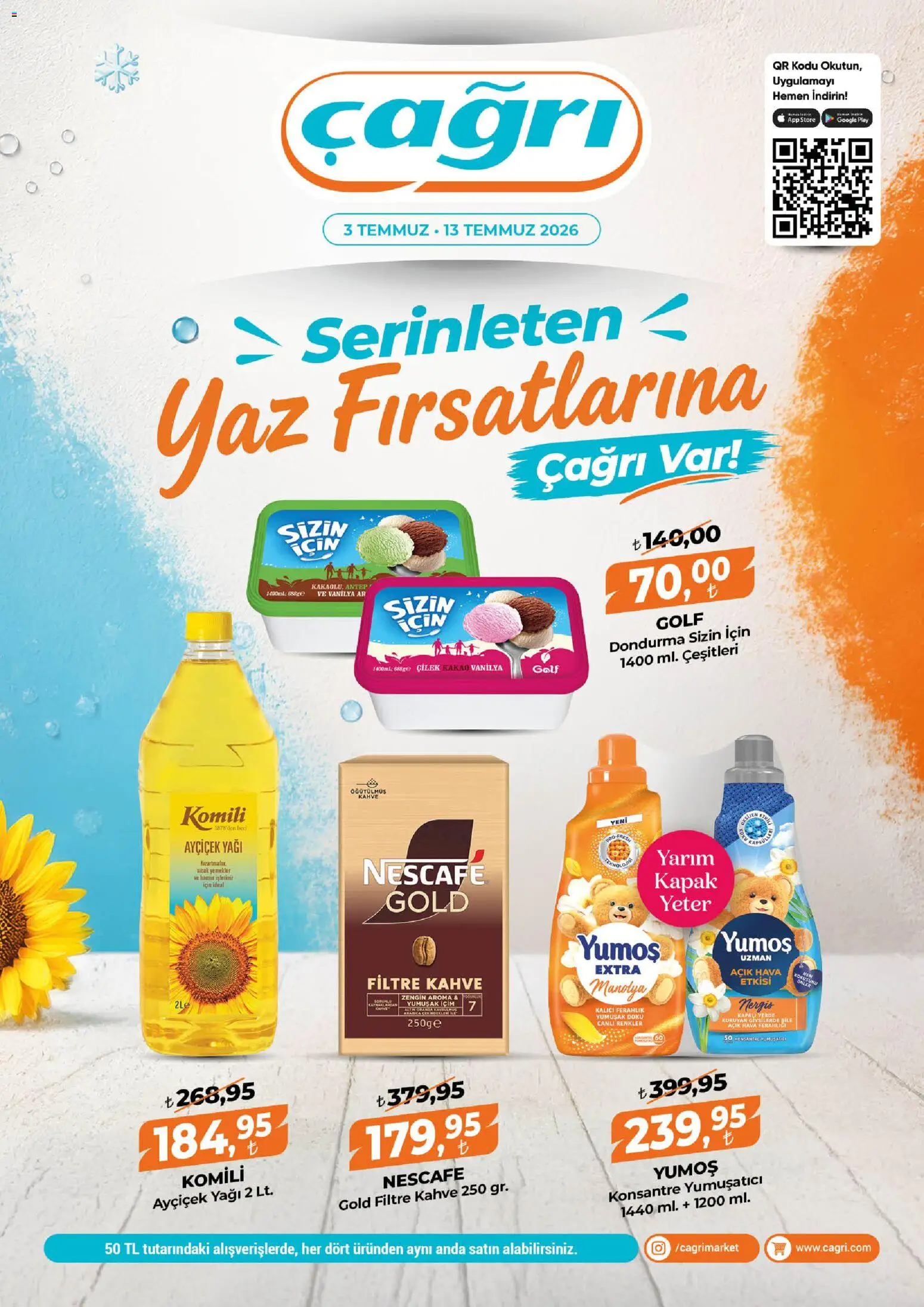 🛍️ Çağrı Market Katalog, 03 Temmuz 2026 itibariyle » Özel fırsatları keşfedin ve bugün tasarruf edin! 💰