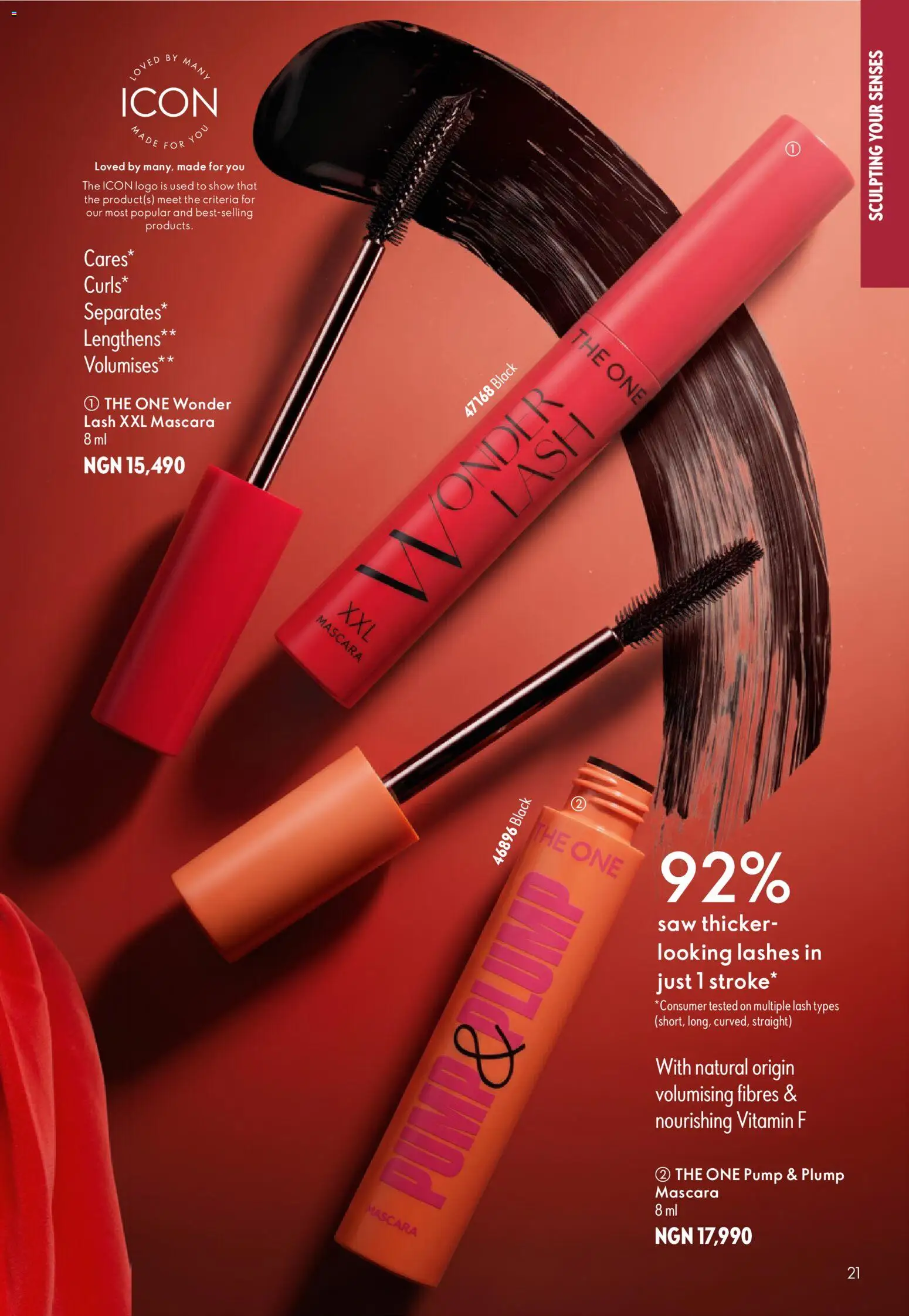Oriflame - eCatalogue 10 valid from 01/10/2026 | Page: 21 | Products: Mascara