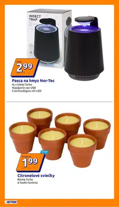 Action leták platný od 22.07.2026 | Strana: 9 | Produkty: Led, Sviečky, USB