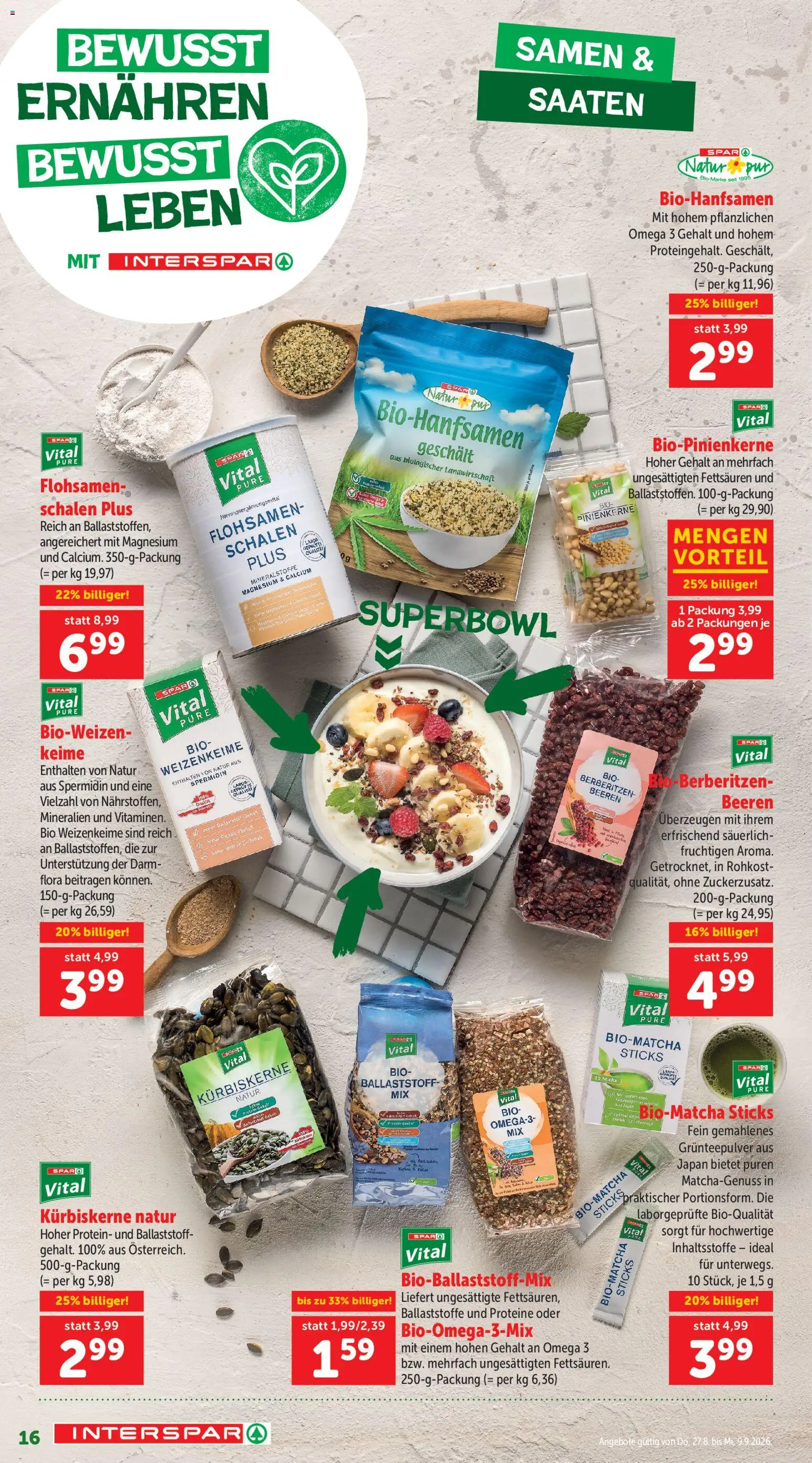 Interspar Sonderfolder BEBL gültig ab 27.08.2026 | Seite: 16