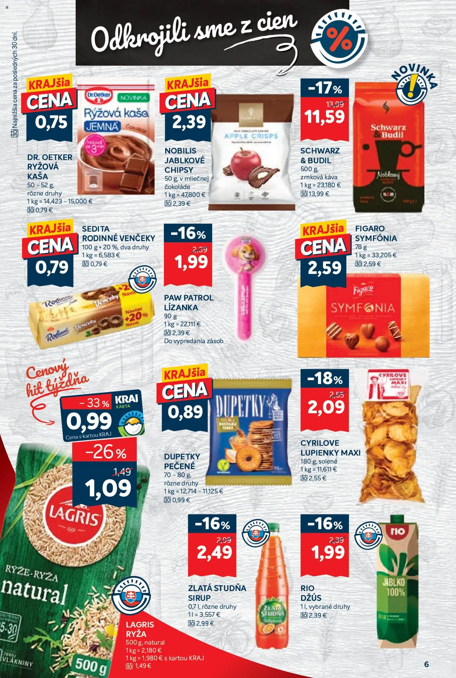 Kraj leták od 28.05.2026 » Pozrite si limitované zľavy a ušetrite ešte dnes! | Slovensko