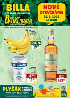Náhled letáku Billa leták - Basketbalová od 26.06.2026