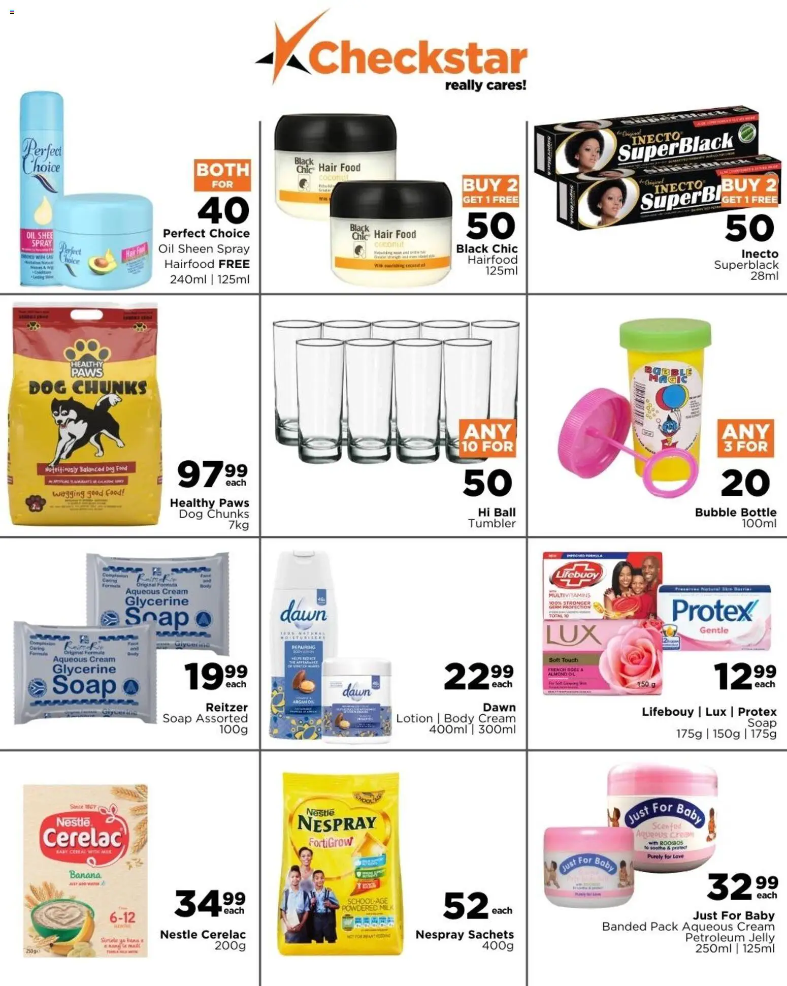 New Check Star catalogue – valid from 25/02/2026 | Page: 8 | Products: Multivitamins, Milk, Petroleum jelly, Dog food