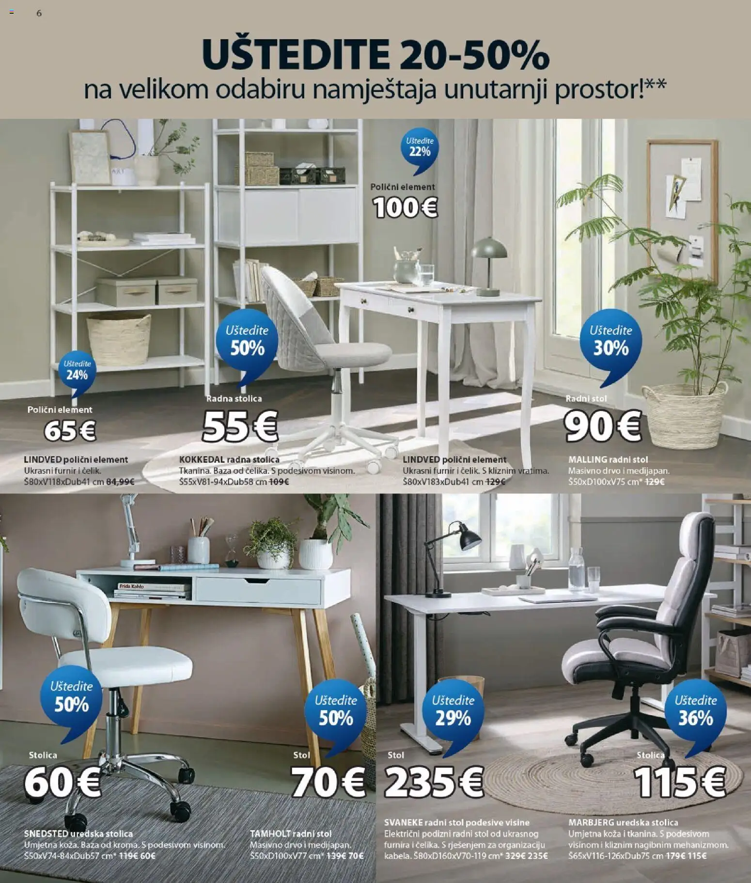 JYSK katalog | vrijedi od 26.08.2026 | Stranica: 6