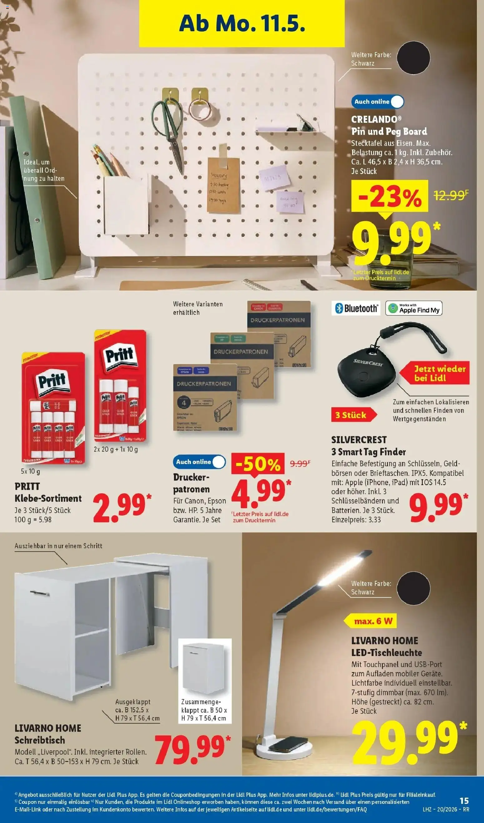 Lidl Prospekt Zülpich – gültig ab 11.05.2026 | Seite: 33 | Produkte: Epson, Ipad, Apple, Drucker