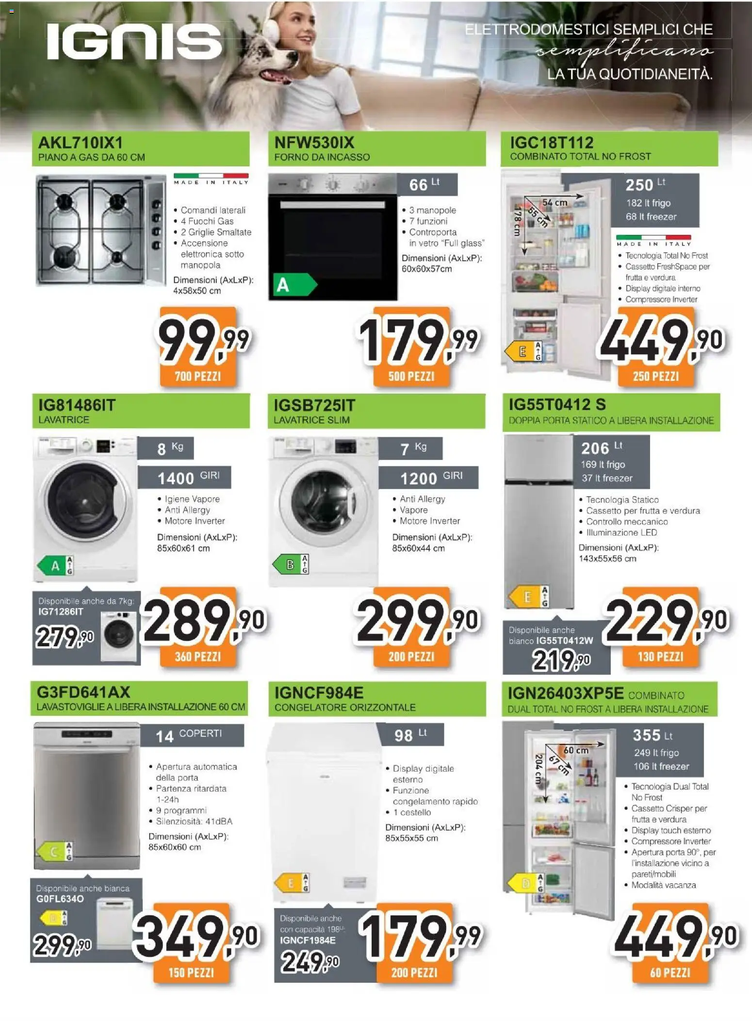 Volantino Unieuro del 11.06.2026 | Pagina: 28 | Prodotti: Compressore, Frutta, Freezer, Lavastoviglie